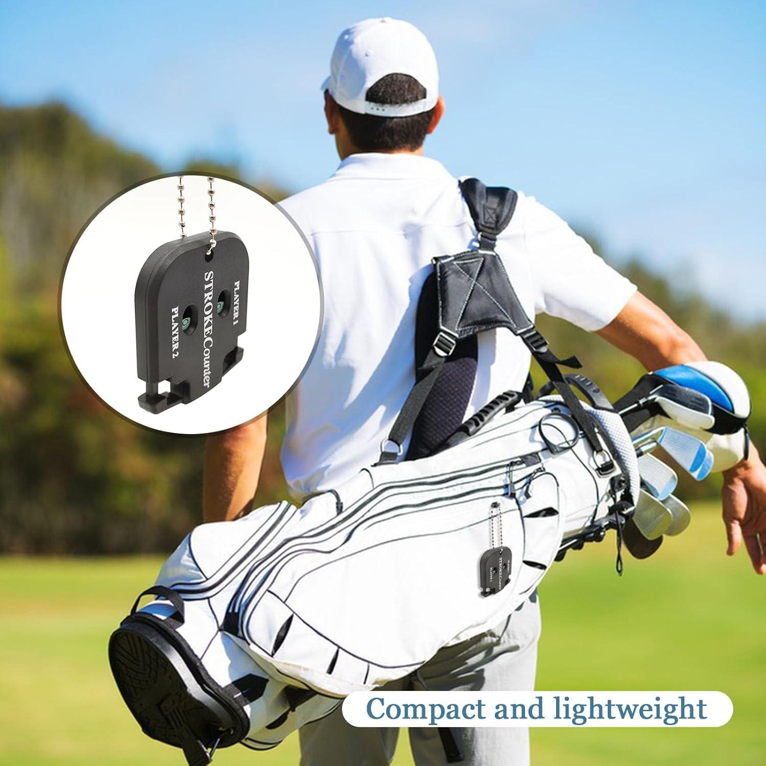 Contador de Golpes de Golf Medsuo 2 Pcs Clicker Portátil