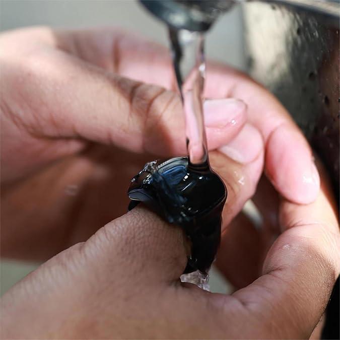 Anillo Zikr Smart Tasbih Telawah, Contador Digital Impermeable 18-20mm