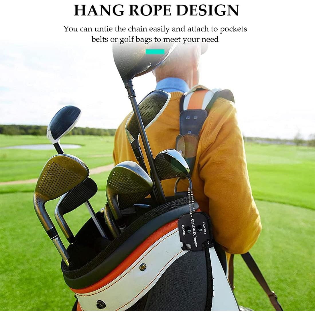 Contador de Puntuaciones de Golf Helonge para 2 Jugadores