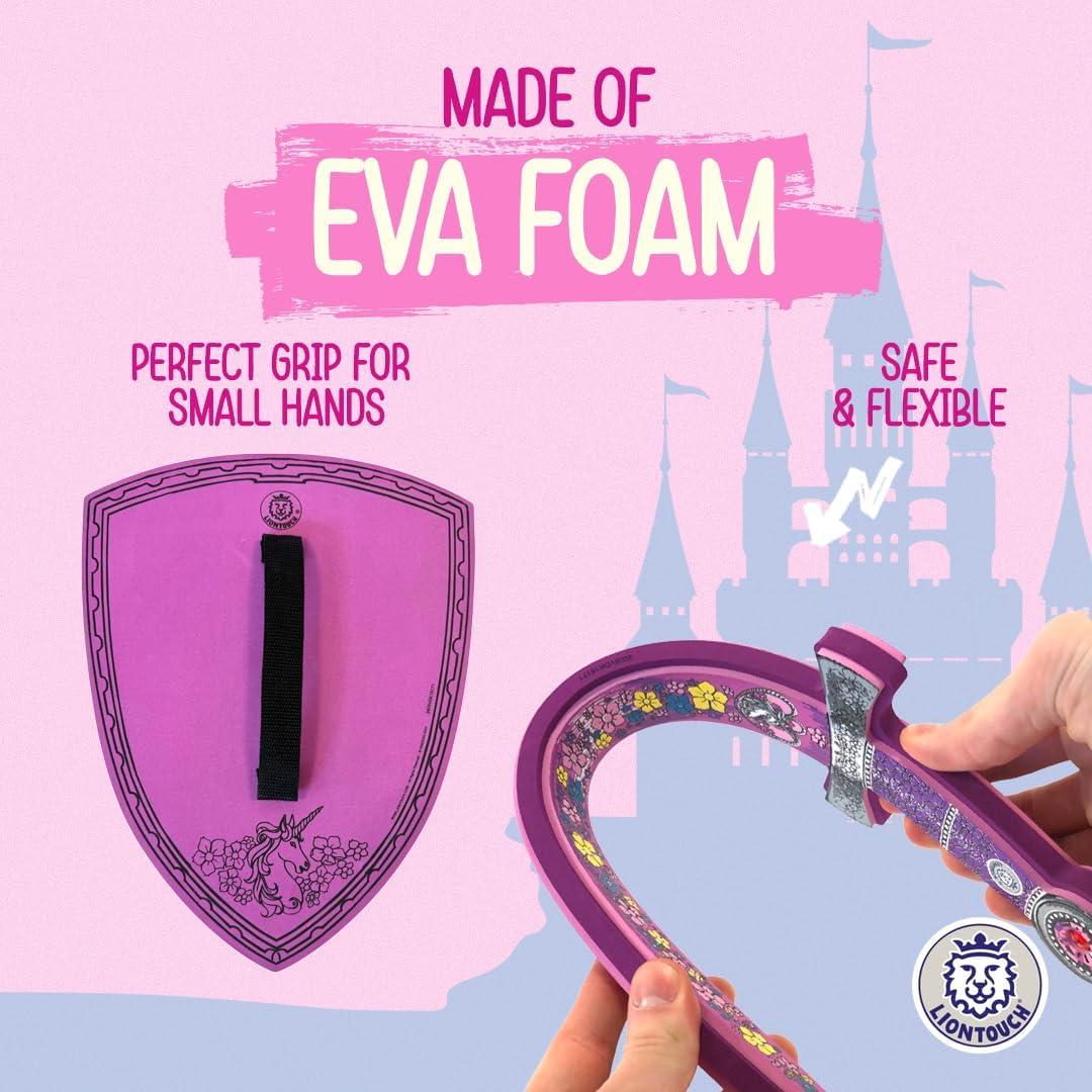 Liontouch Conjunto Princesa Unicornio 3-6 Años Espada y Escudo