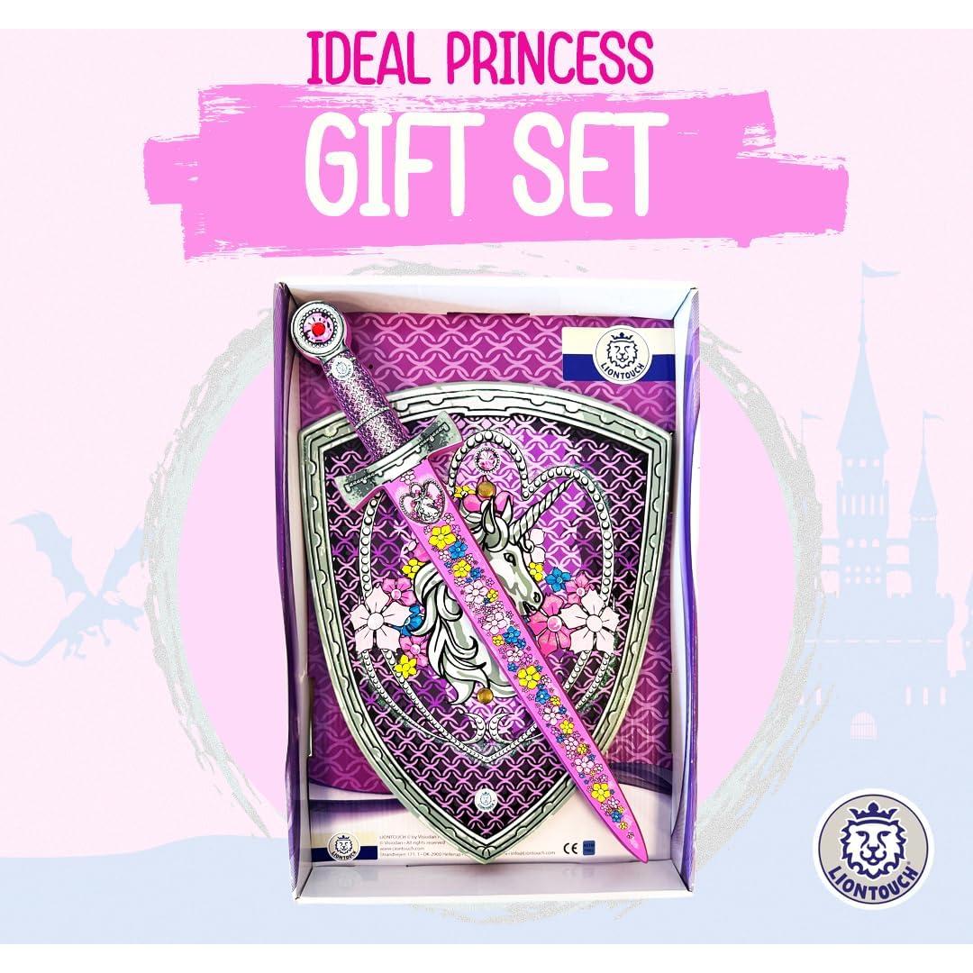 Liontouch Conjunto Princesa Unicornio 3-6 Años Espada y Escudo