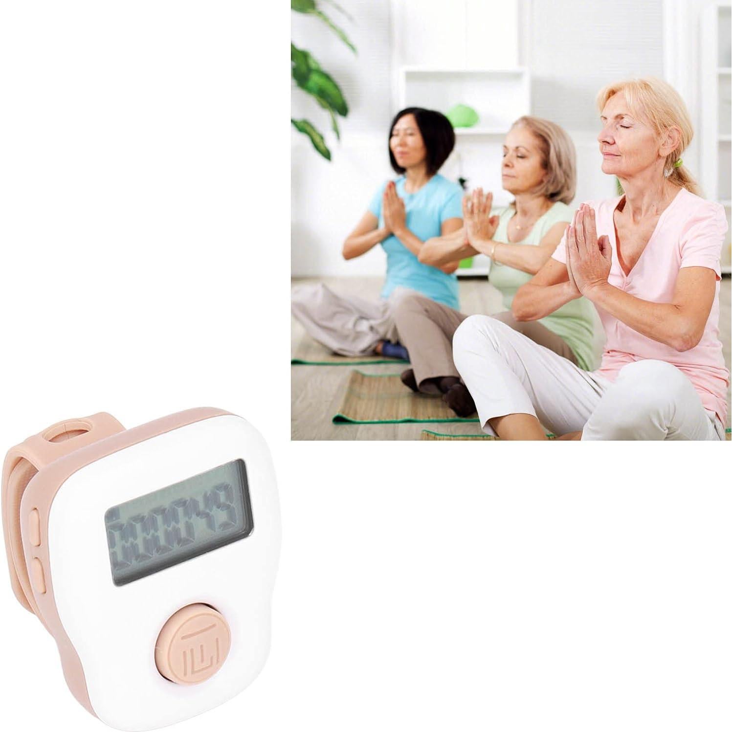 Contador de Dedos USB Shanrya Anillo Silicona Blanca 6 Canales