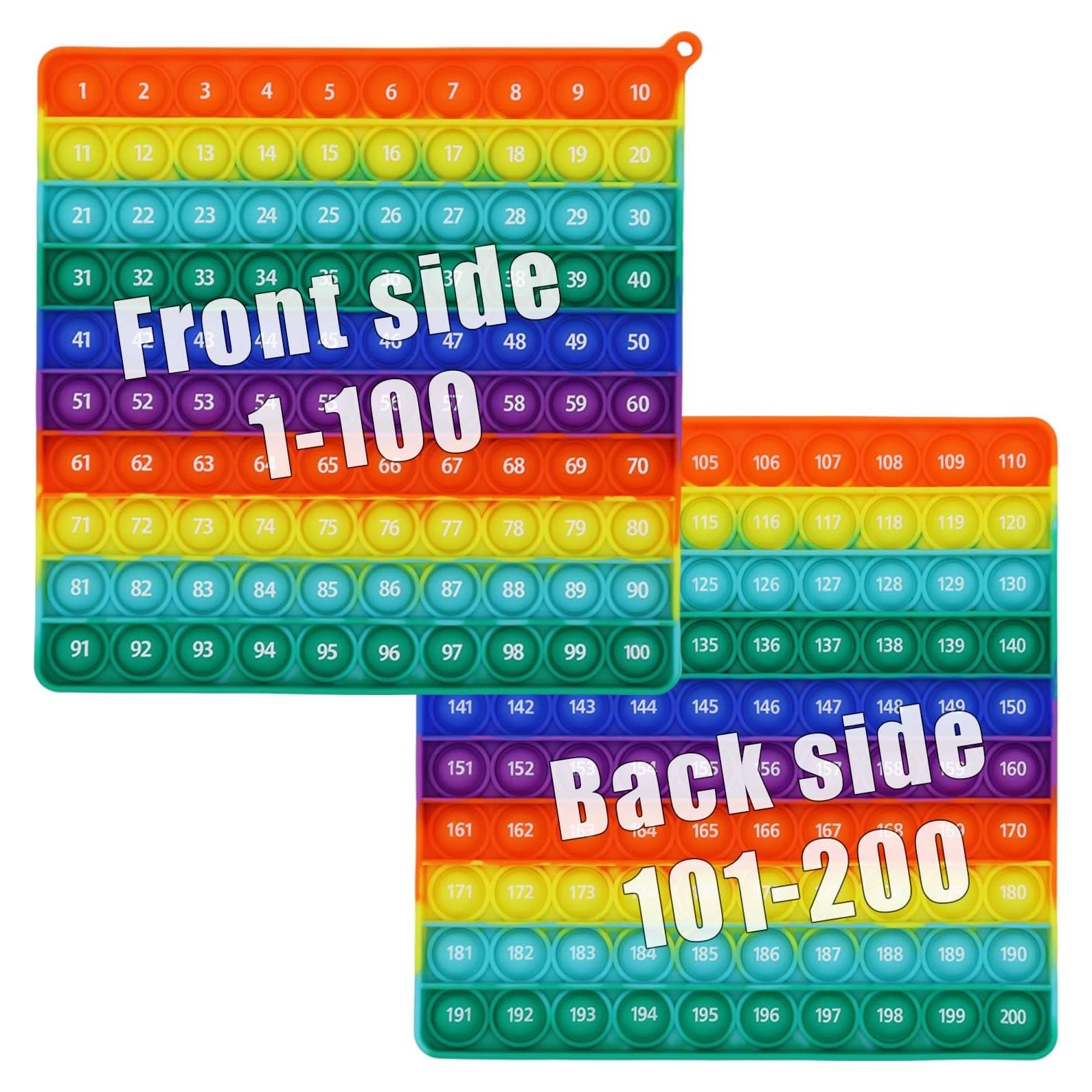 Contador de Puntos Pop It Bakira 200 Números Silicona