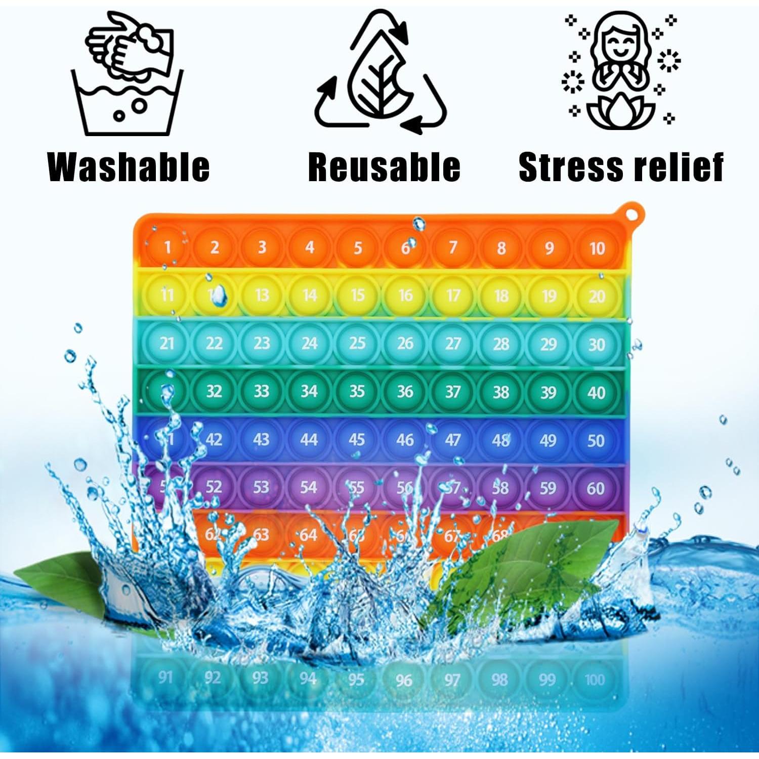 Contador de Puntos Pop It Bakira 200 Números Silicona