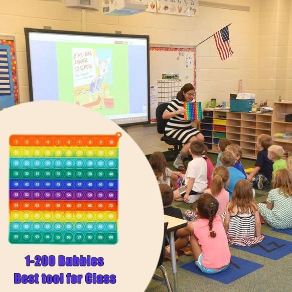 Contador de Puntos Pop It Bakira 200 Números Silicona