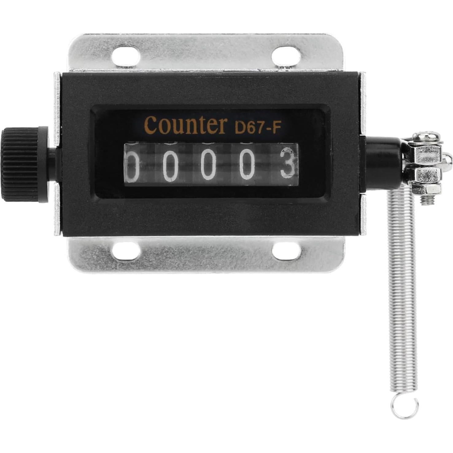 Contador Mecánico de Clic 5 Dígitos D67F para Maquinaria