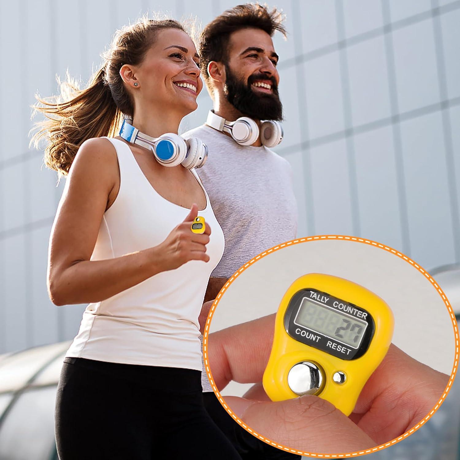 Contador Electrónico de Dedo RINVEE JSQ-1 5 Dígitos LCD