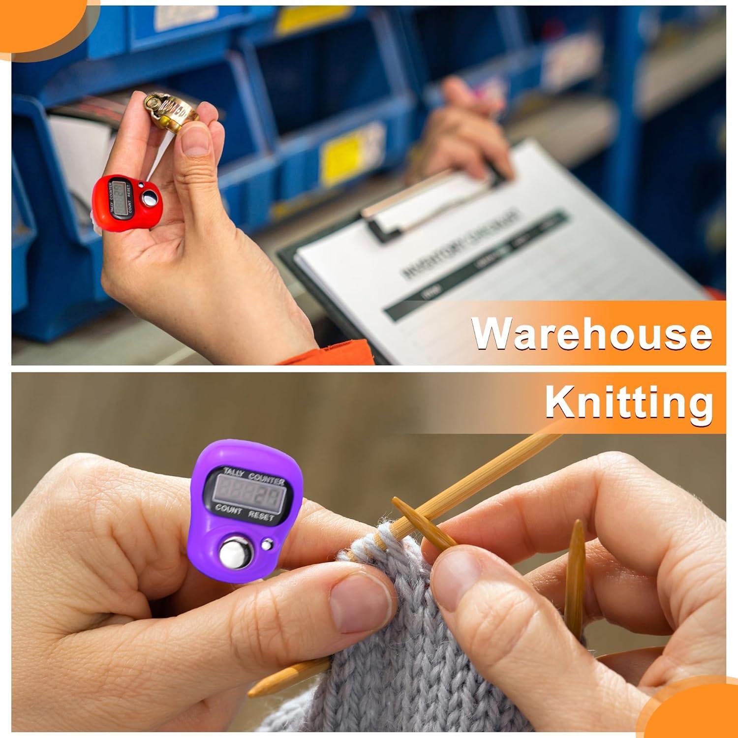 Contador Electrónico de Dedo RINVEE JSQ-1 5 Dígitos LCD