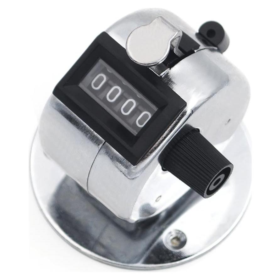 Contador de Tally GOGO de Metal 4 Dígitos para Escritorio