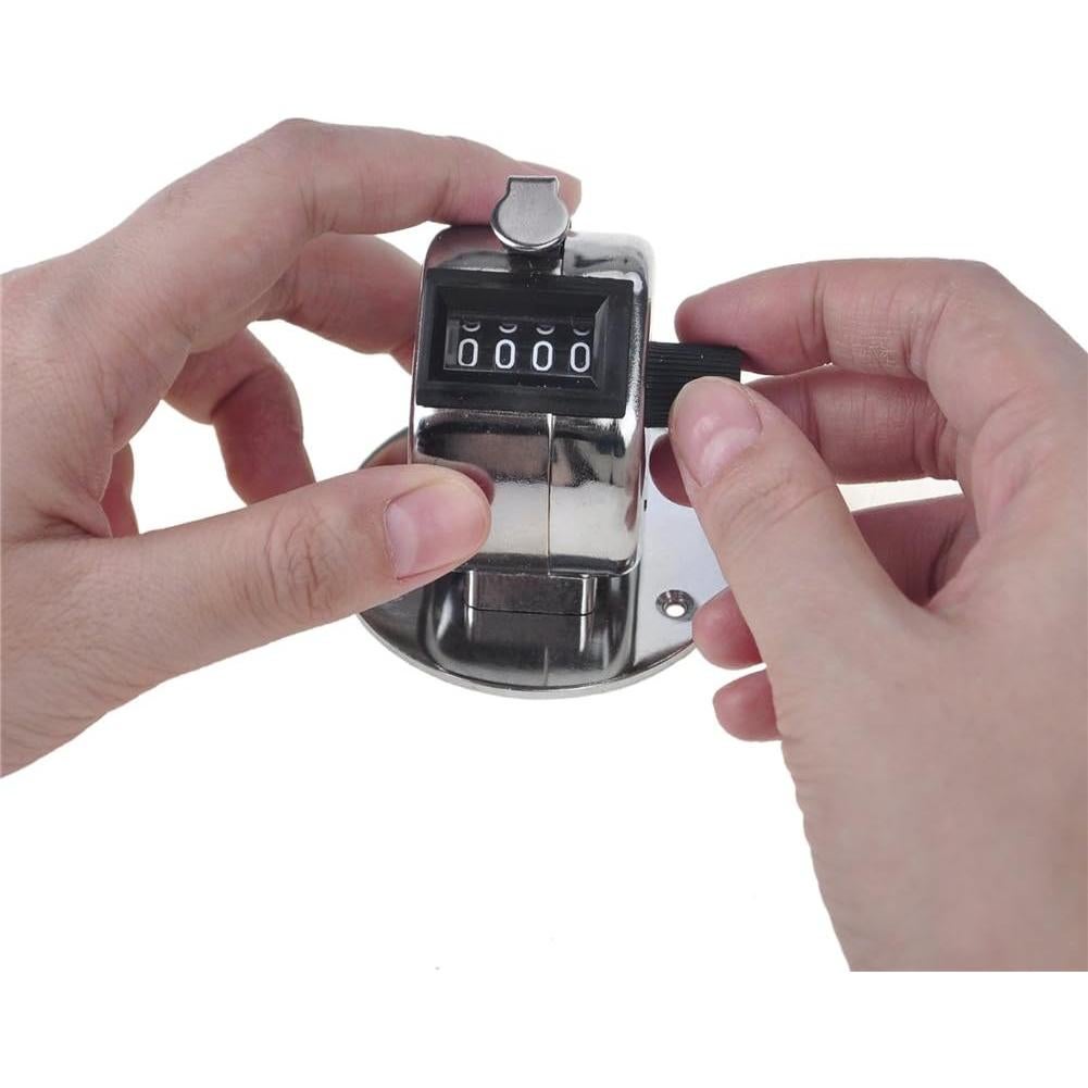 Contador de Tally GOGO de Metal 4 Dígitos para Escritorio