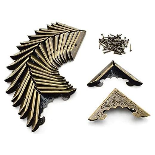 Protector de Esquinas de Metal SDTC Tech 20 Piezas 40x40mm