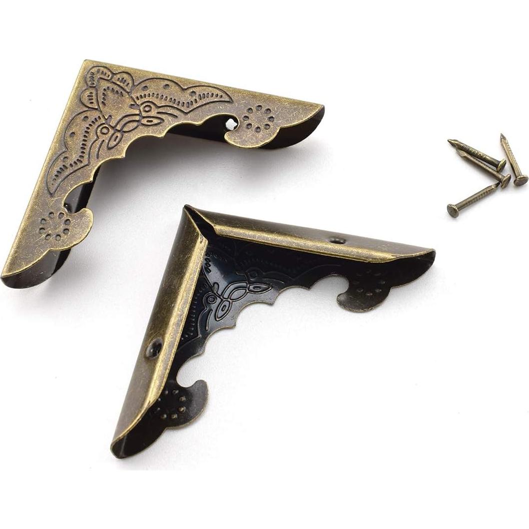 Protector de Esquinas de Metal SDTC Tech 20 Piezas 40x40mm