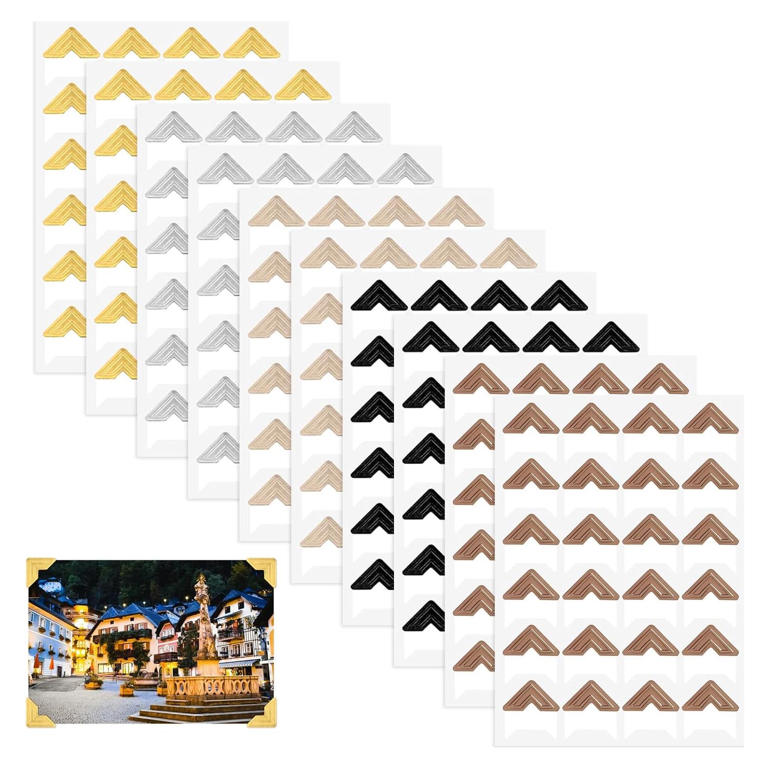 240 Esquinas de Foto Autoadhesivas Aeaocvo para Scrapbooking