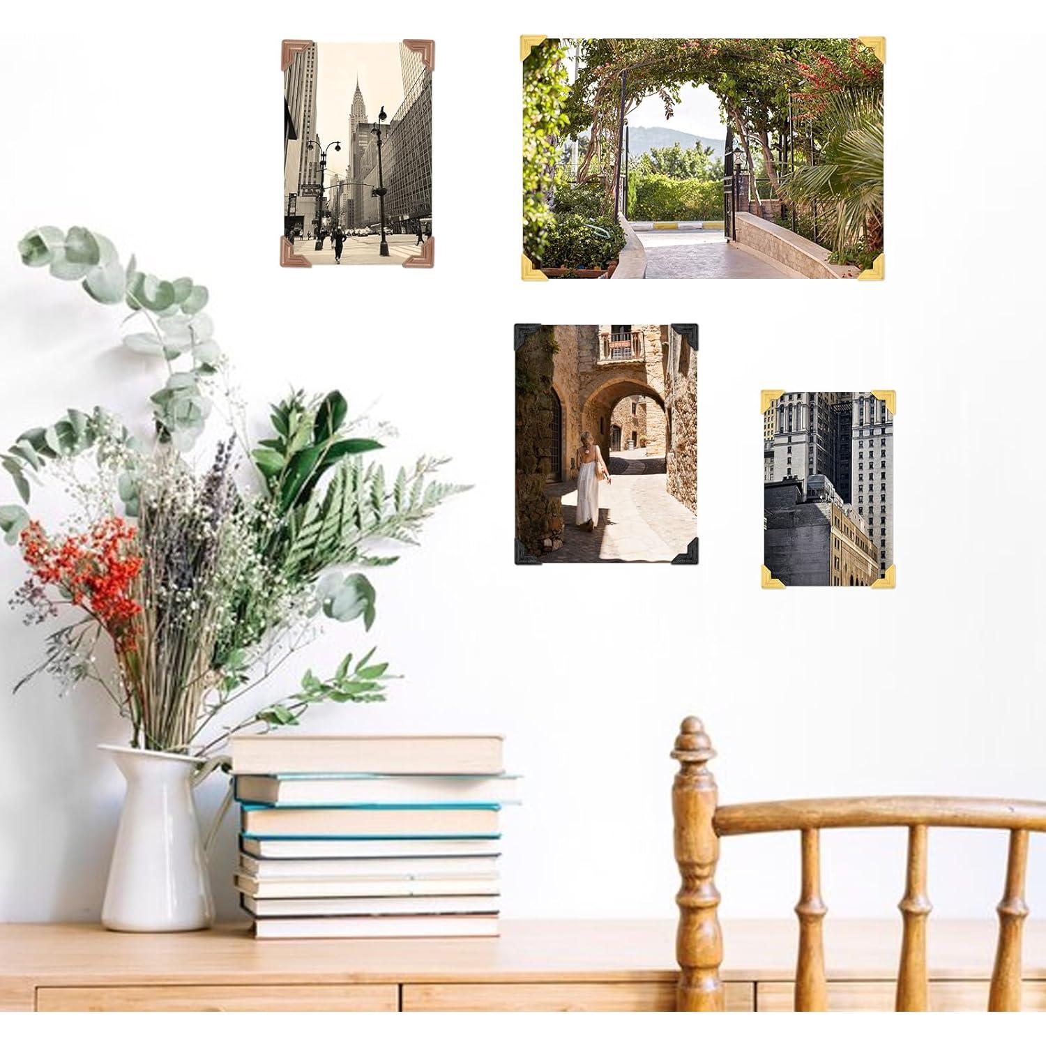 240 Esquinas de Foto Autoadhesivas Aeaocvo para Scrapbooking