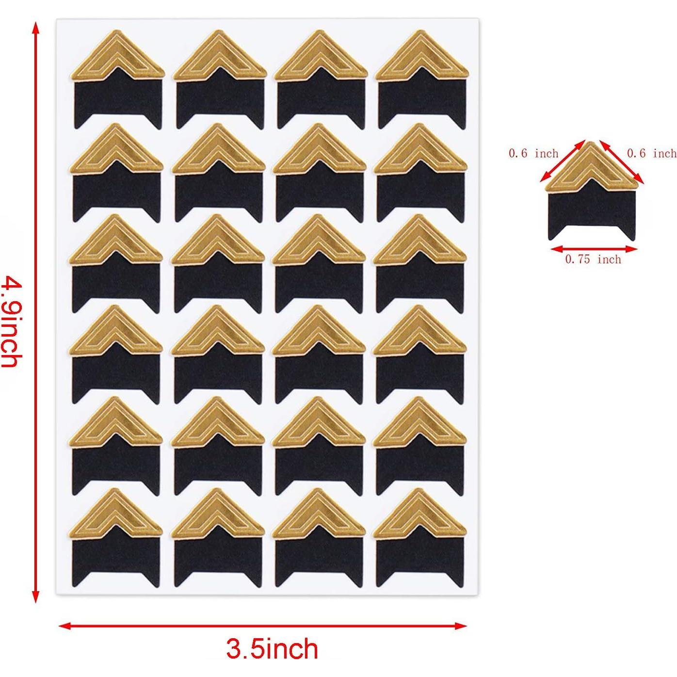 Esquinas Adhesivas para Fotos Penta Angel 288 Piezas 6 Colores