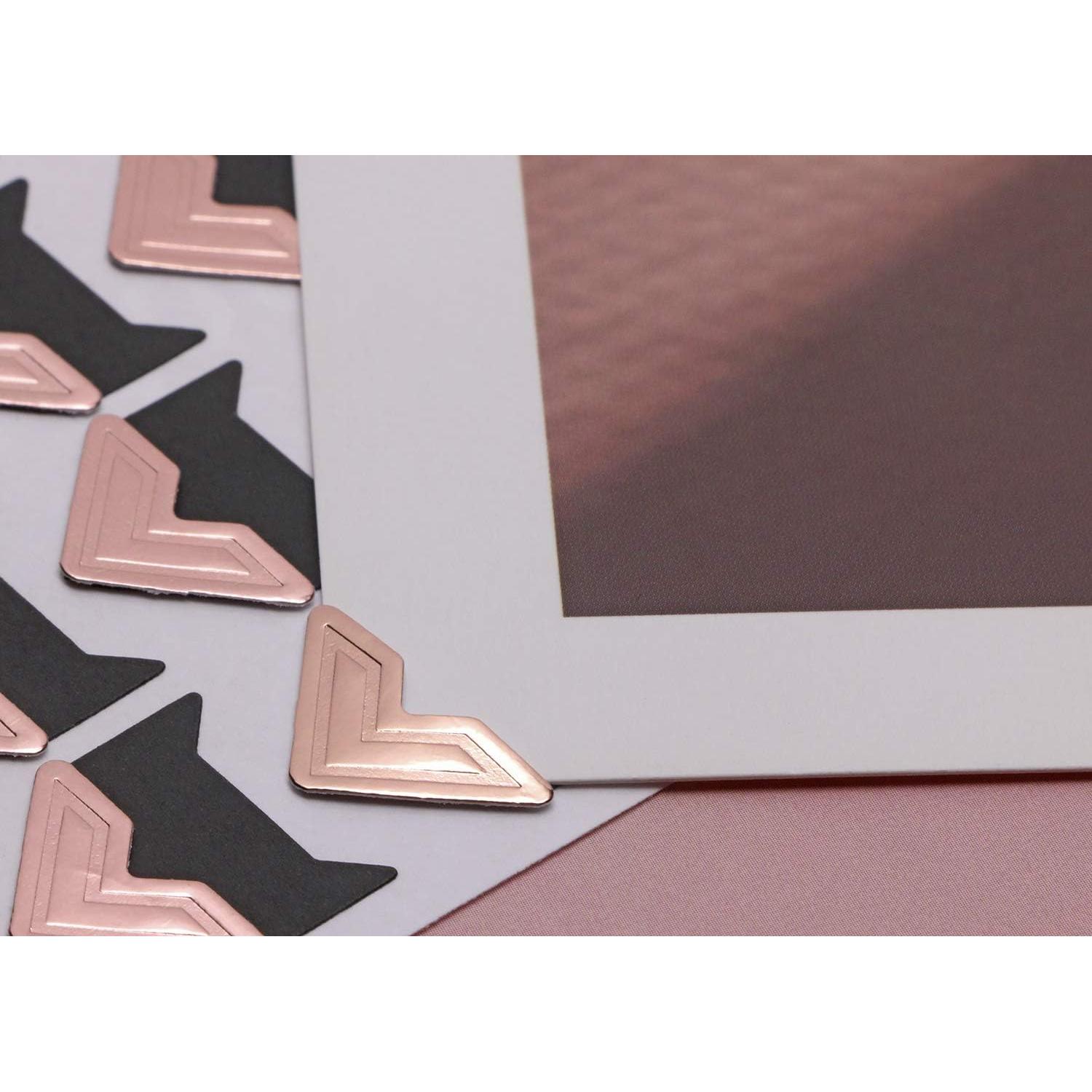 Esquinas Adhesivas para Fotos Penta Angel 288 Piezas 6 Colores