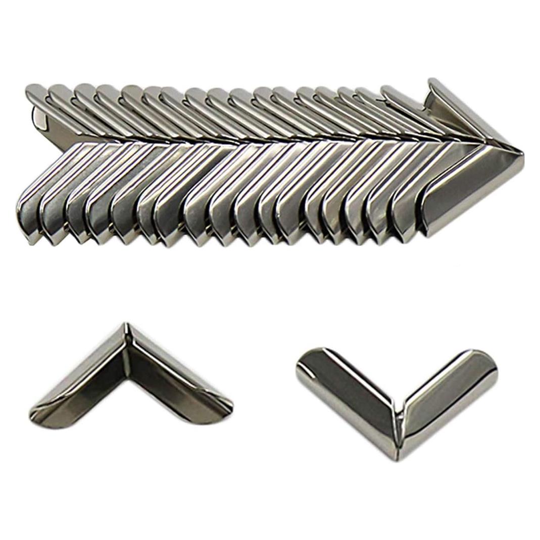 Protector de Esquinas de Metal Treely 20 Pcs para Libros