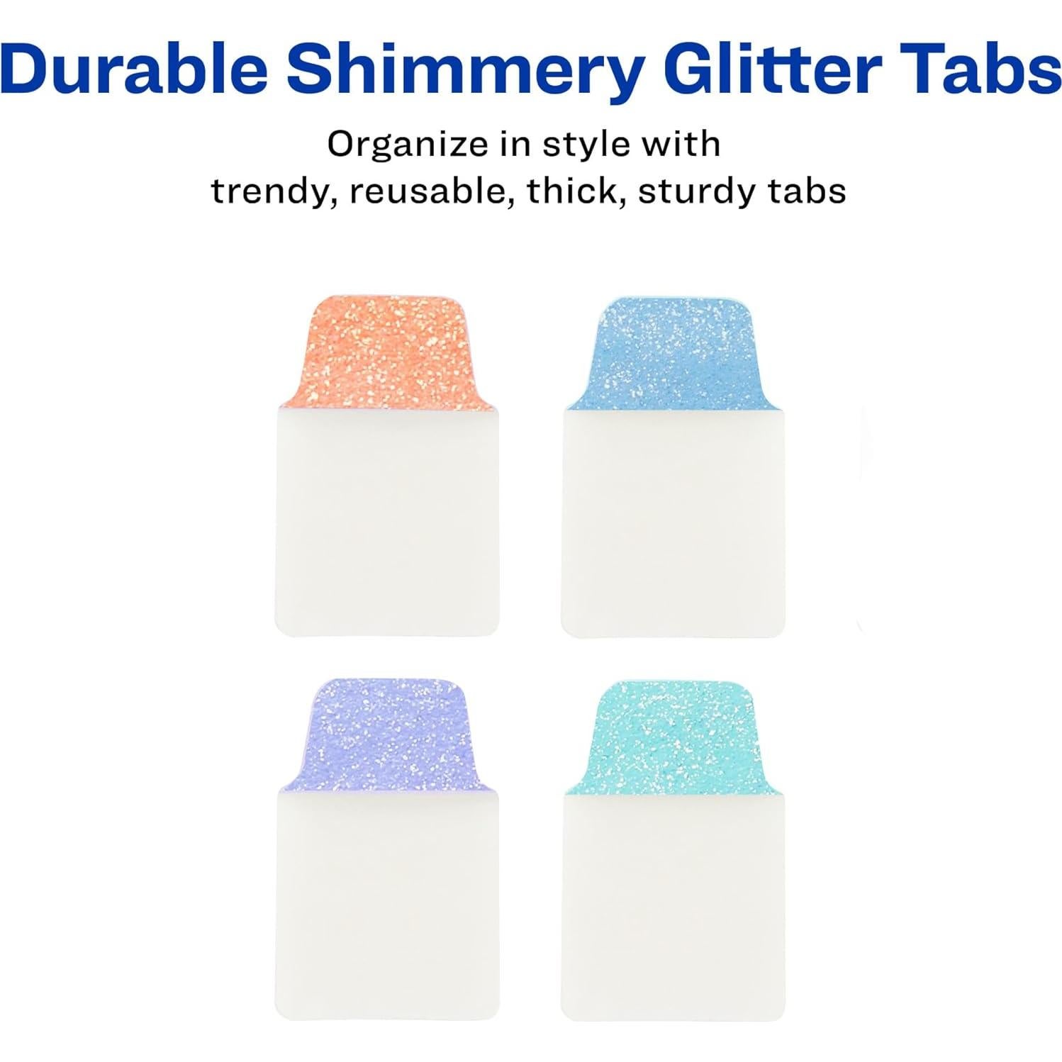 Pestañas Reposicionables Avery Luxe Brillo Pastel 32 Unidades