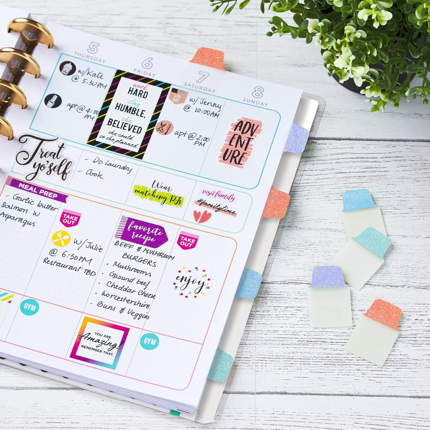 Pestañas Reposicionables Avery Luxe Brillo Pastel 32 Unidades