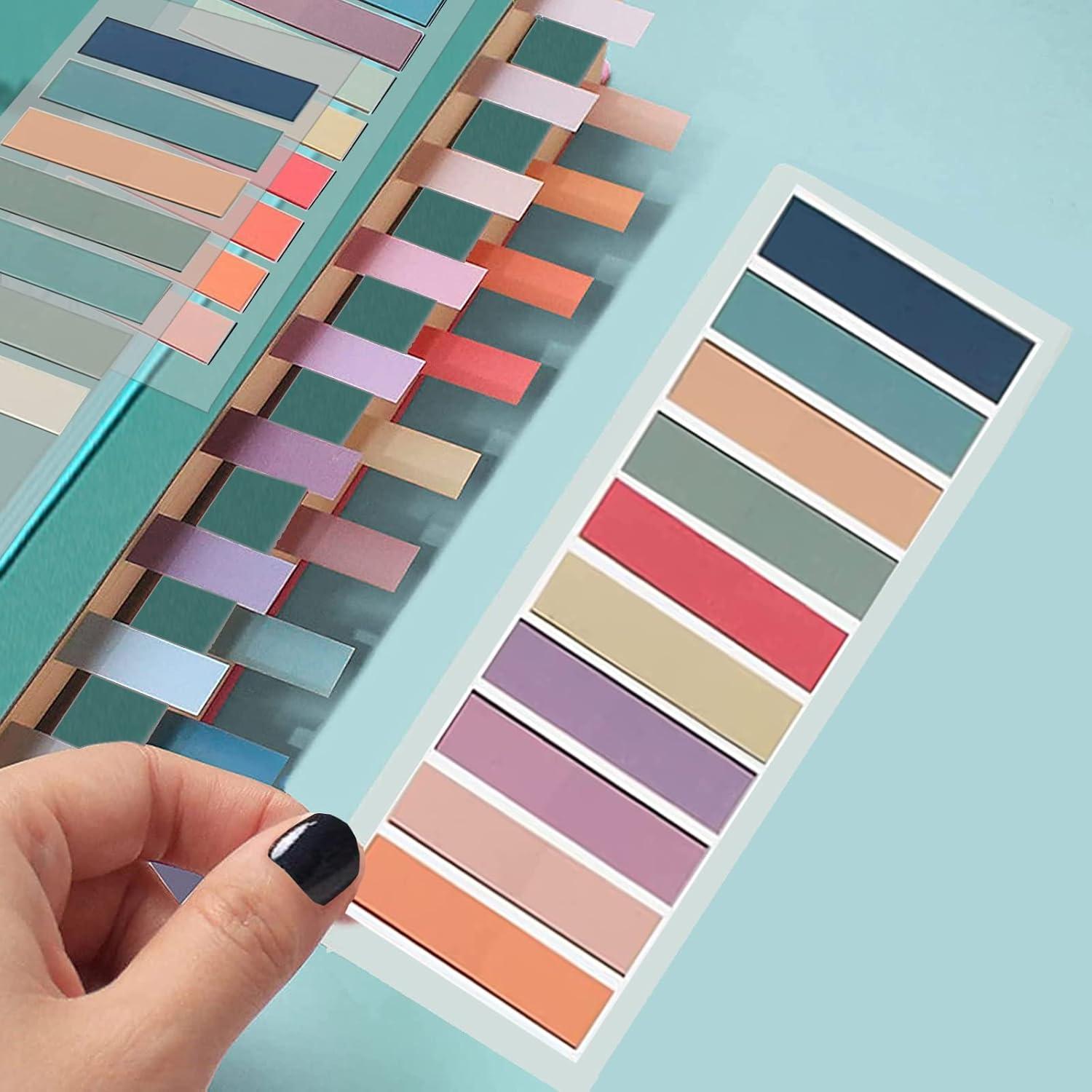 Pestañas Adhesivas Translúcidas PARTSPOWER 1200 Hojas 1.12x4.42cm