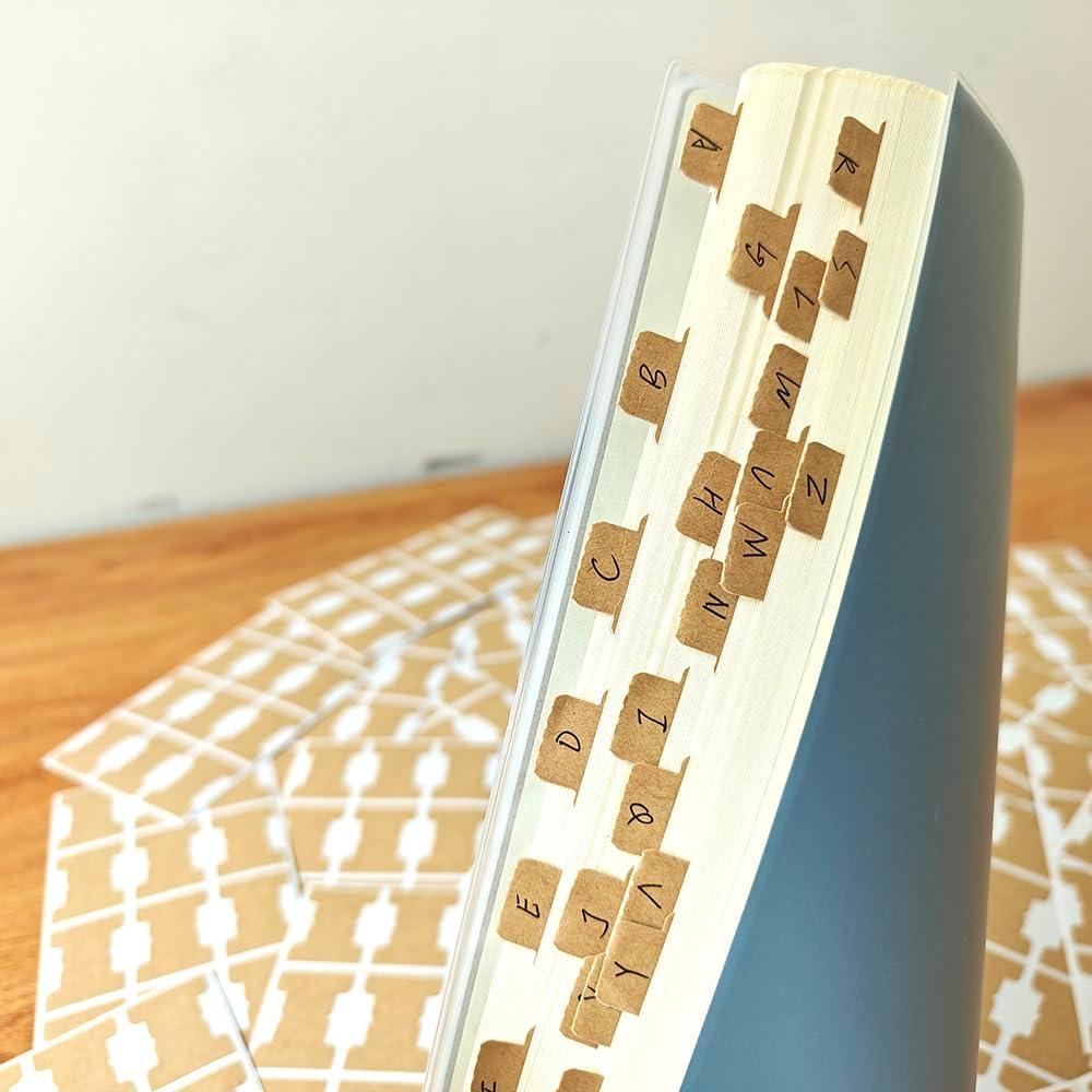 420 Pcs Etiquetas Adhesivas Qaxrocyn para Marcadores de Página