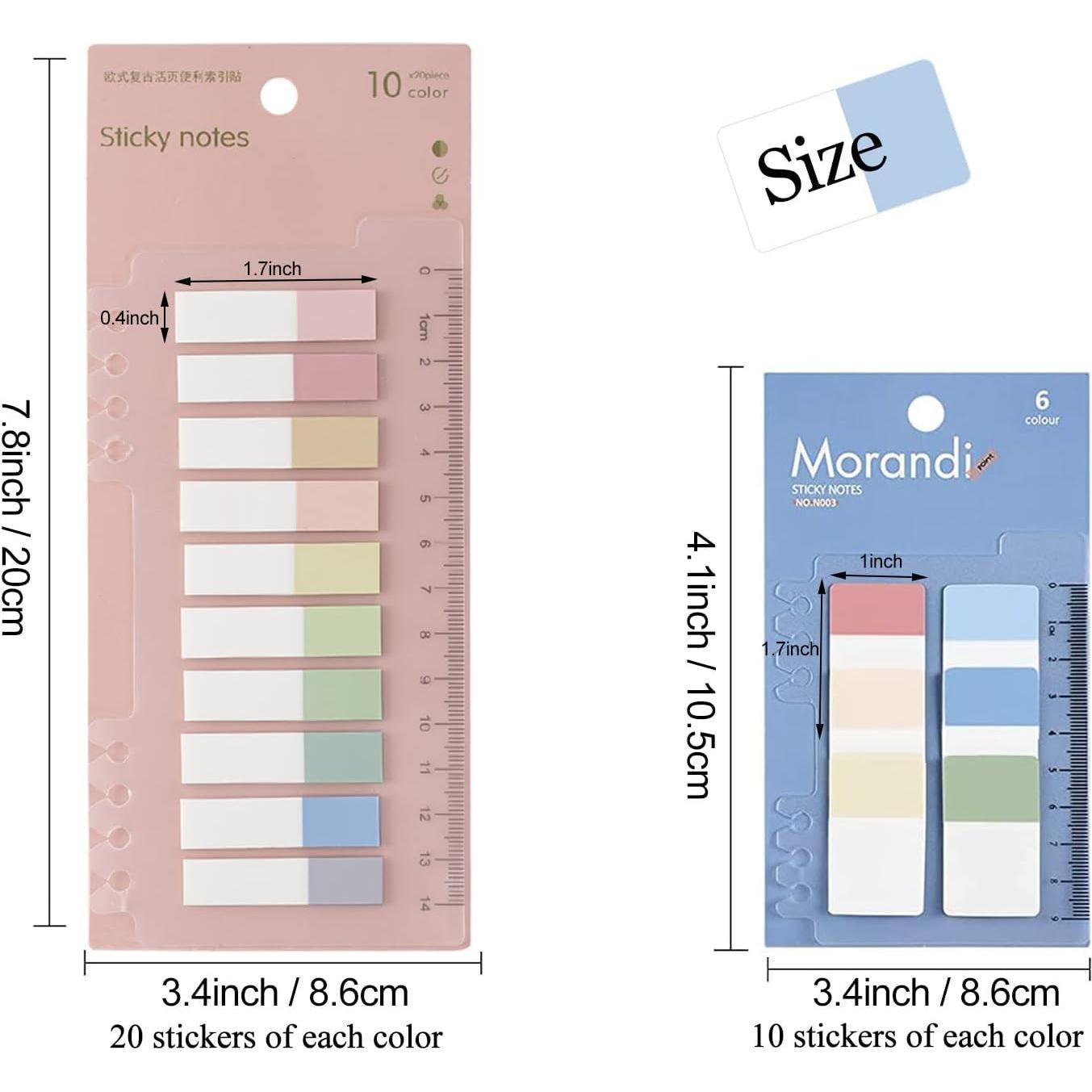 Pestañas Adhesivas EGOSKY - Paquete de 3, 460 Piezas