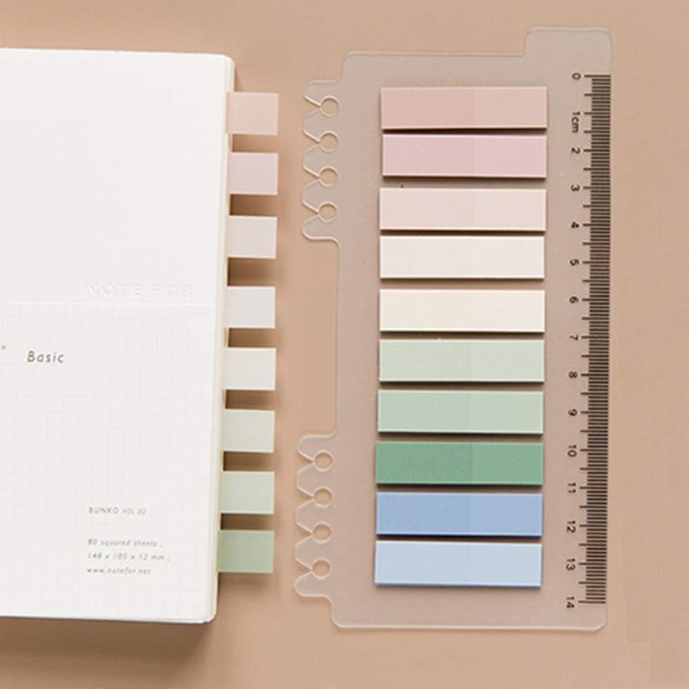 520 Piezas Pestañas Adhesivas Toosunny Multicolor 2 Tamaños