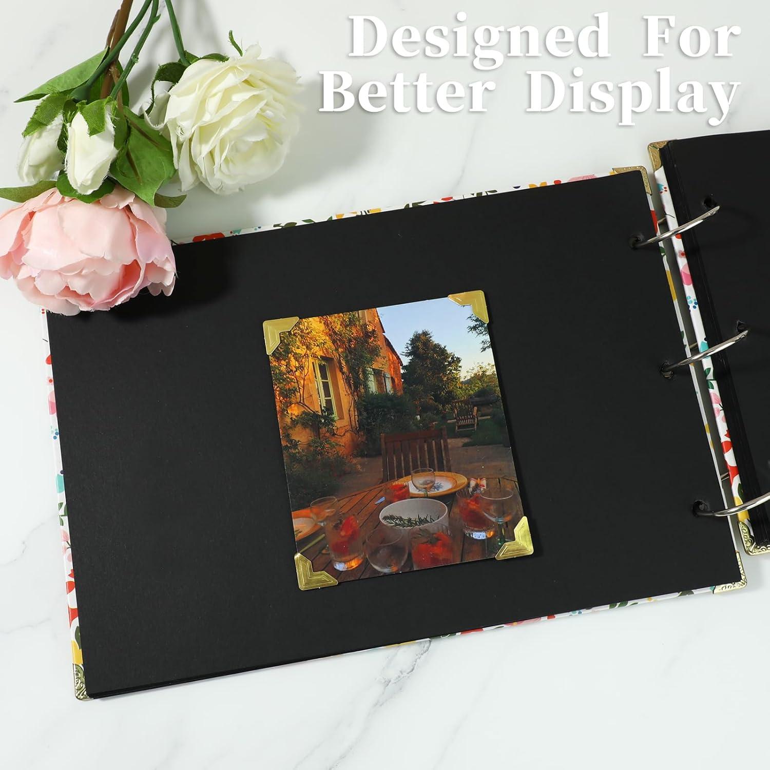 240 Esquinas de Foto Autoadhesivas Doradas Abeillo 2x2cm