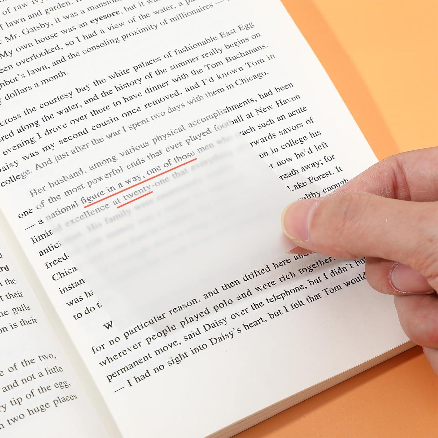 Juego de Notas Adhesivas Transparentes EupHHonycs 960 Piezas