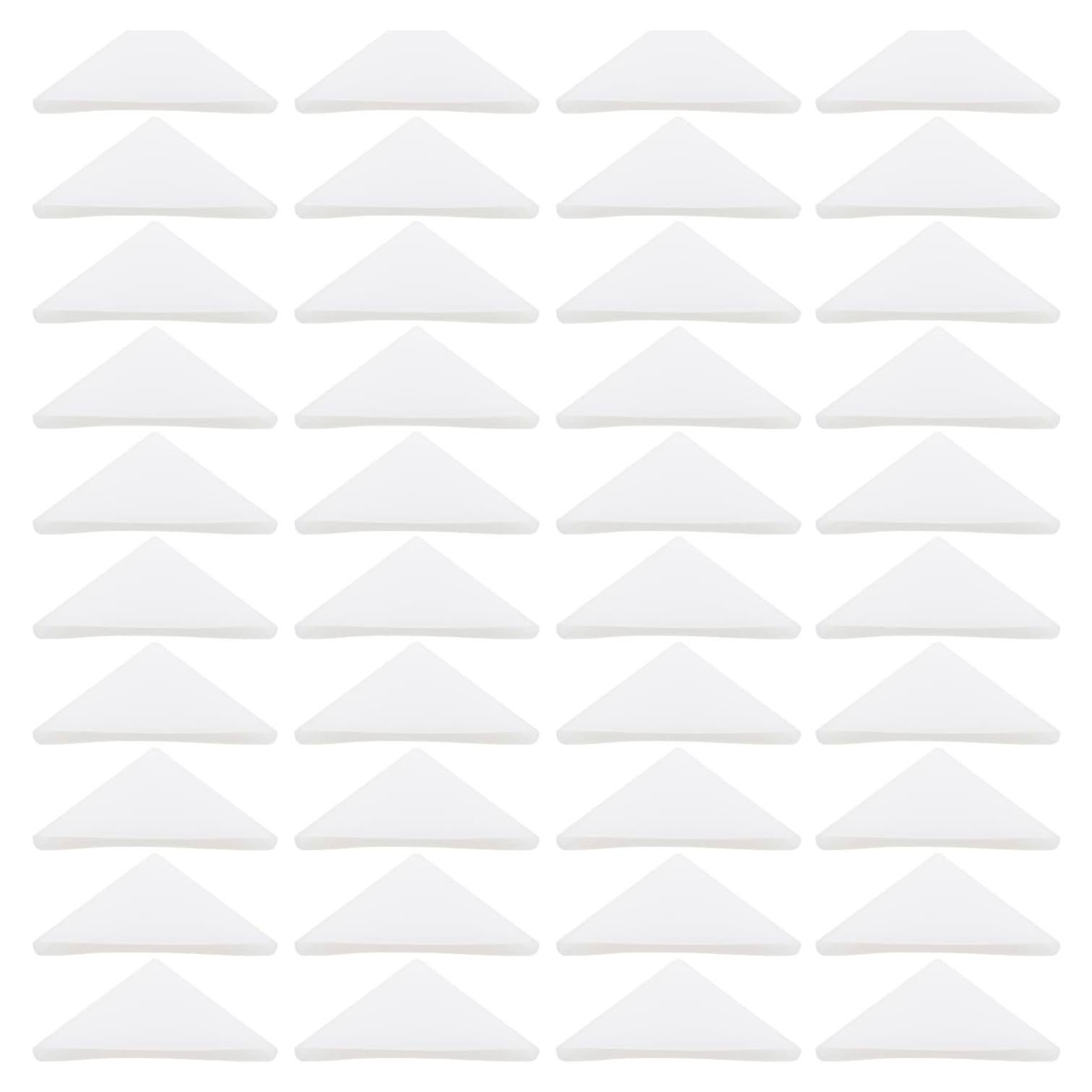 Heyous 50PCS Protectores de Esquinas Plástico Transparente 35mm