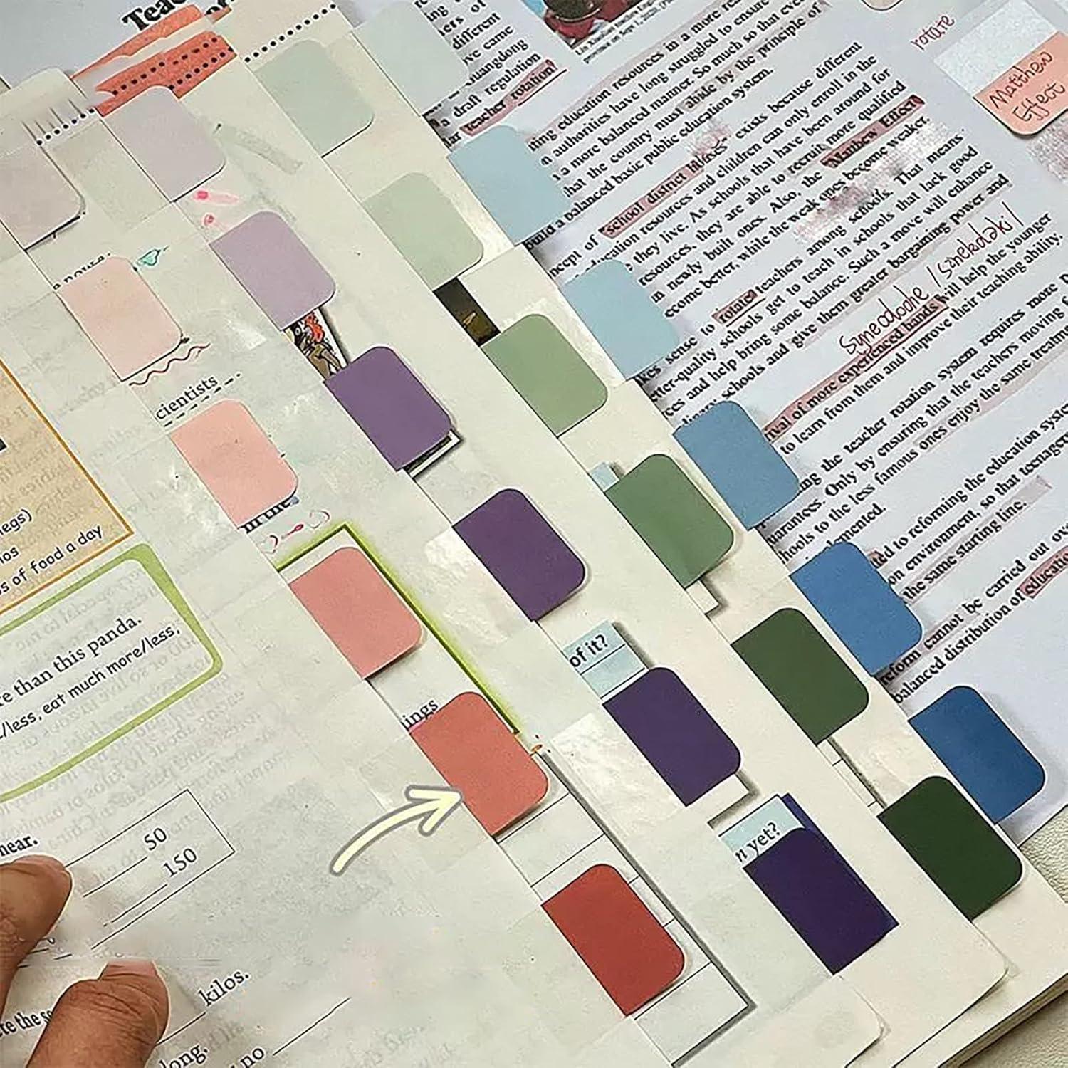 Etiquetas Adhesivas Potanro 480 PCS 2.54x2.79 cm Reposicionables