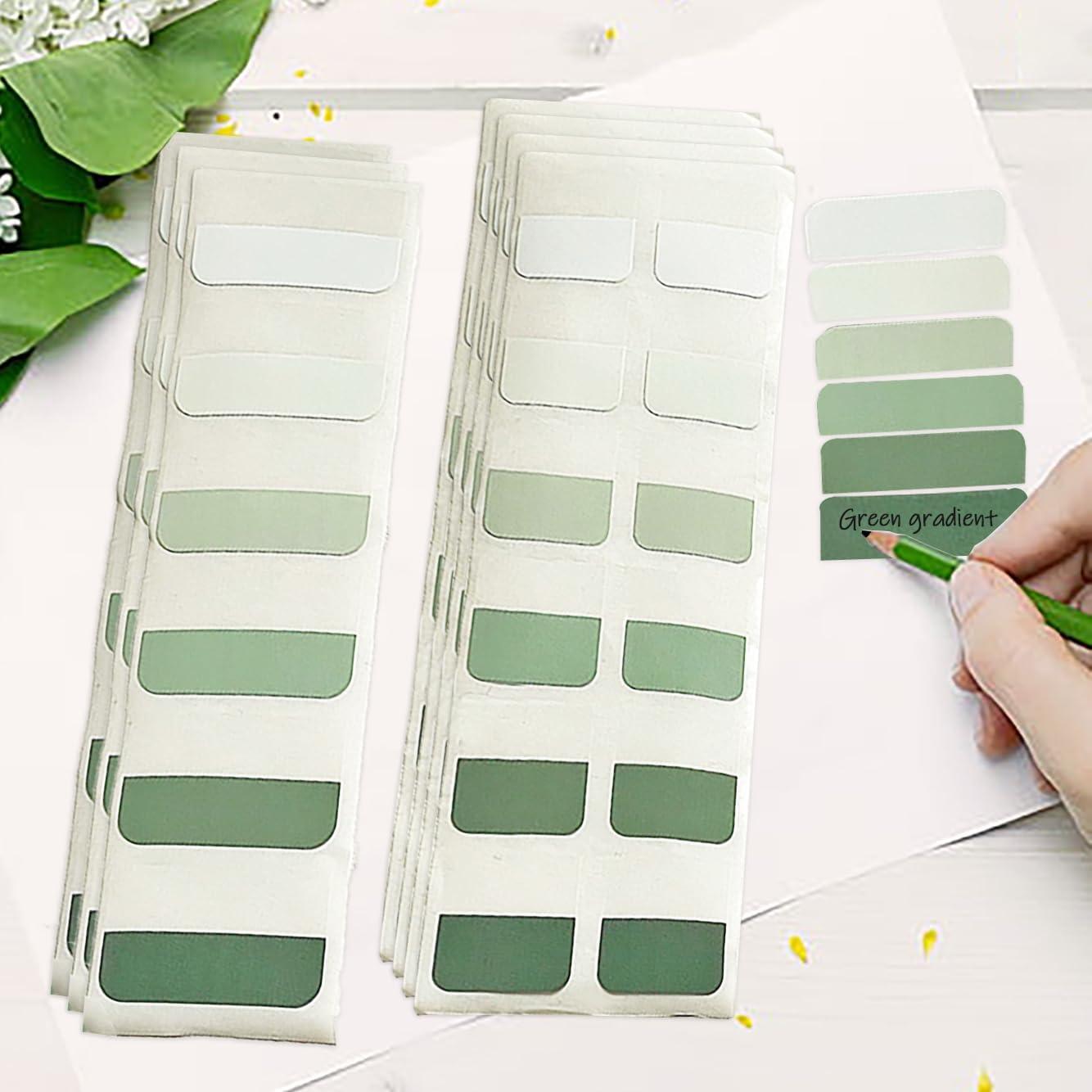 Etiquetas Adhesivas Potanro 480 PCS 2.54x2.79 cm Reposicionables