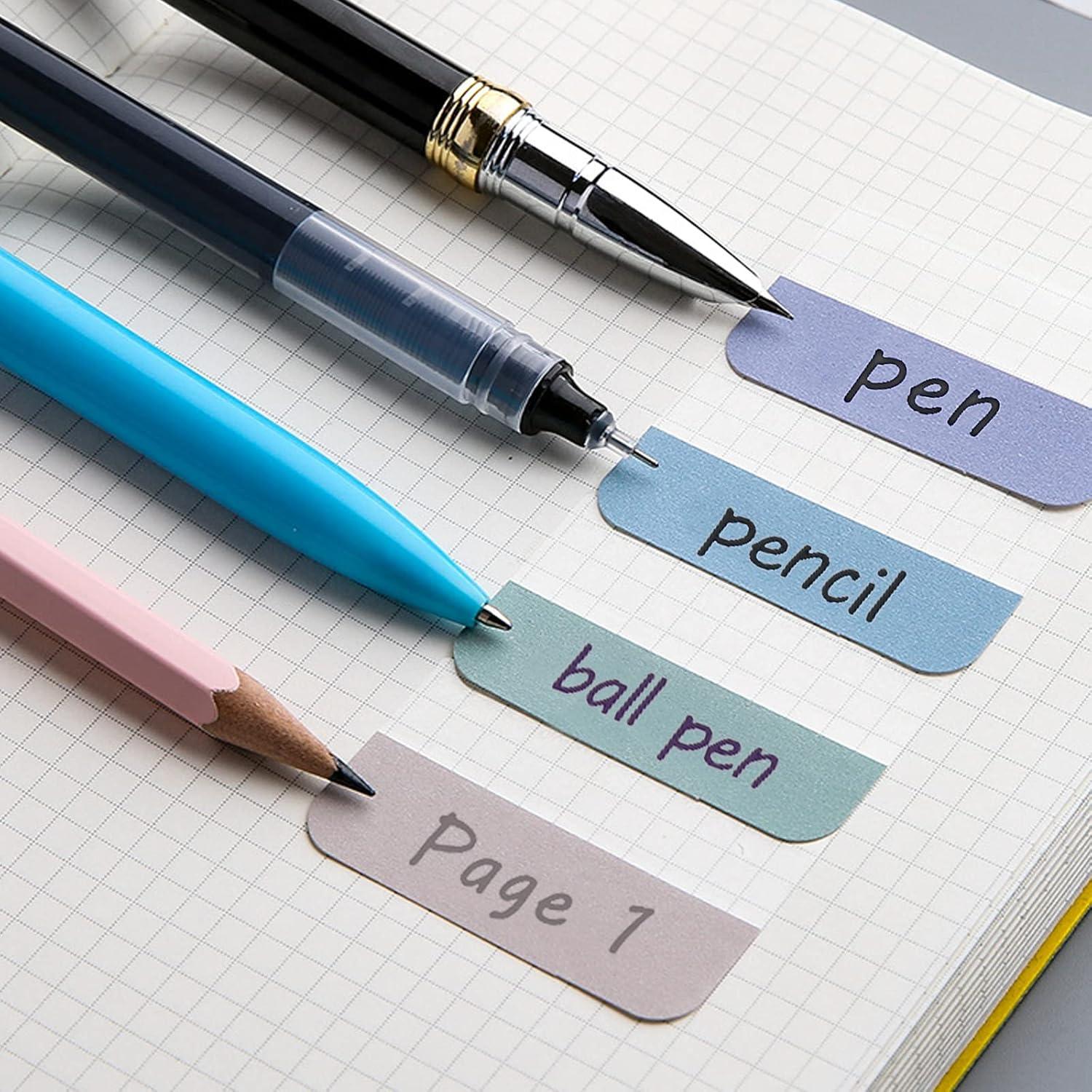 Pestañas Adhesivas Reposicionables AccEncyc 240 Pcs 2.54x4.57cm