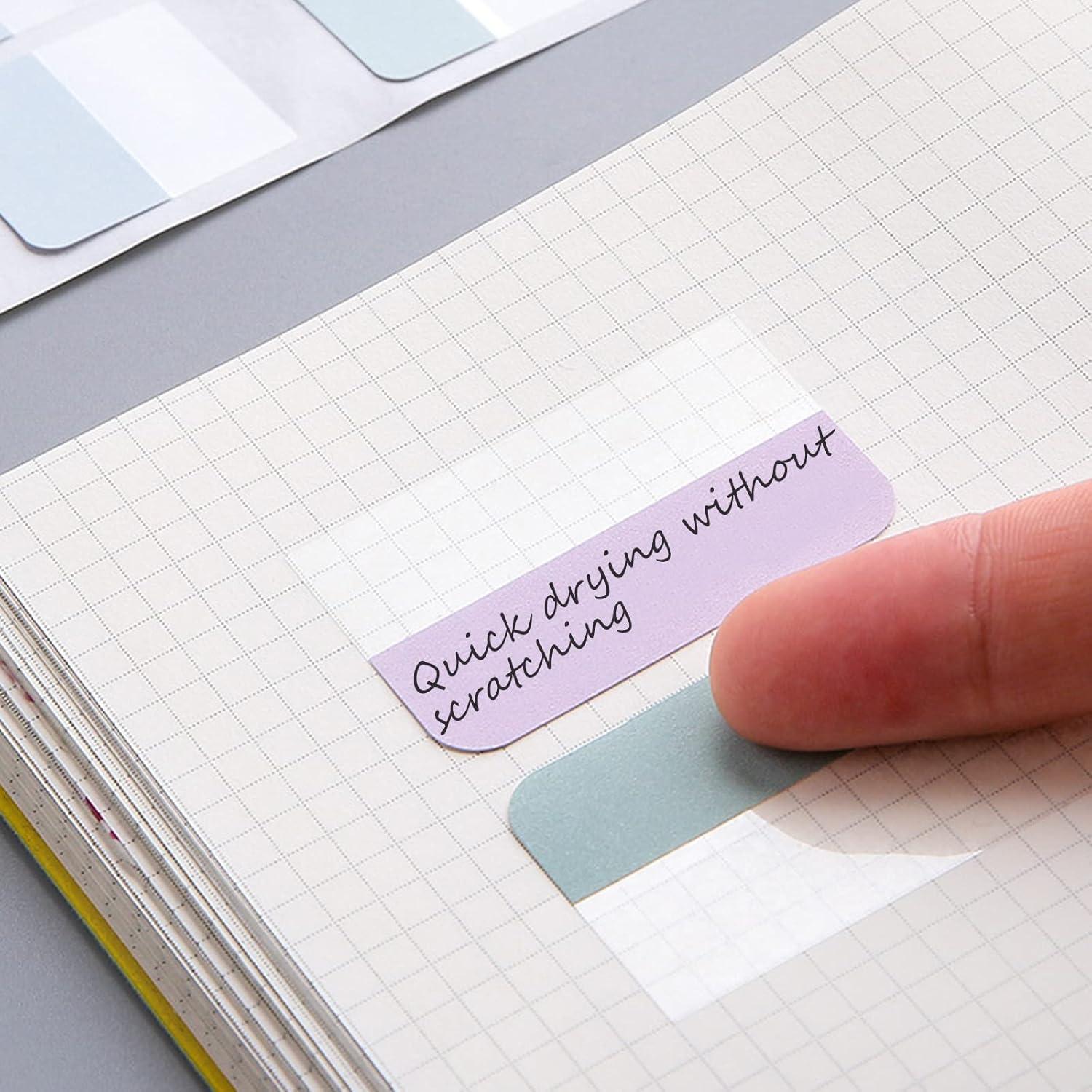 Pestañas Adhesivas Reposicionables AccEncyc 240 Pcs 2.54x4.57cm