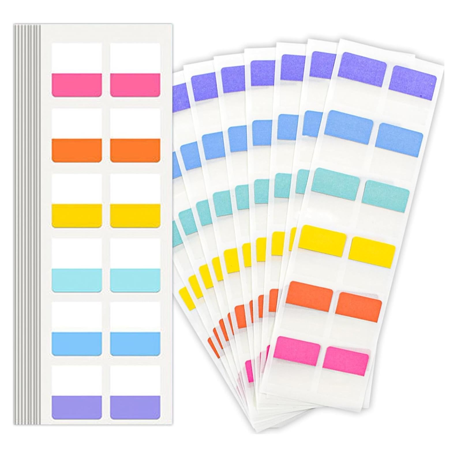 Pestañas Adhesivas Índice a Granel VANRA 840 Piezas 2.54 cm