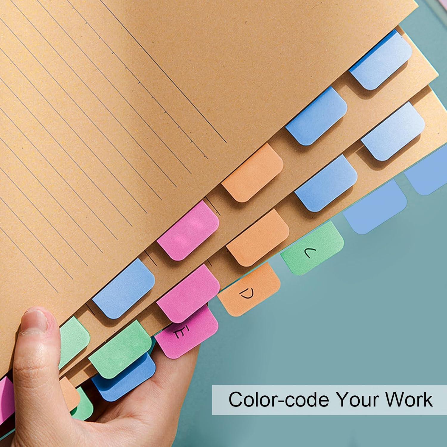 Pestañas Adhesivas Índice a Granel VANRA 840 Piezas 2.54 cm