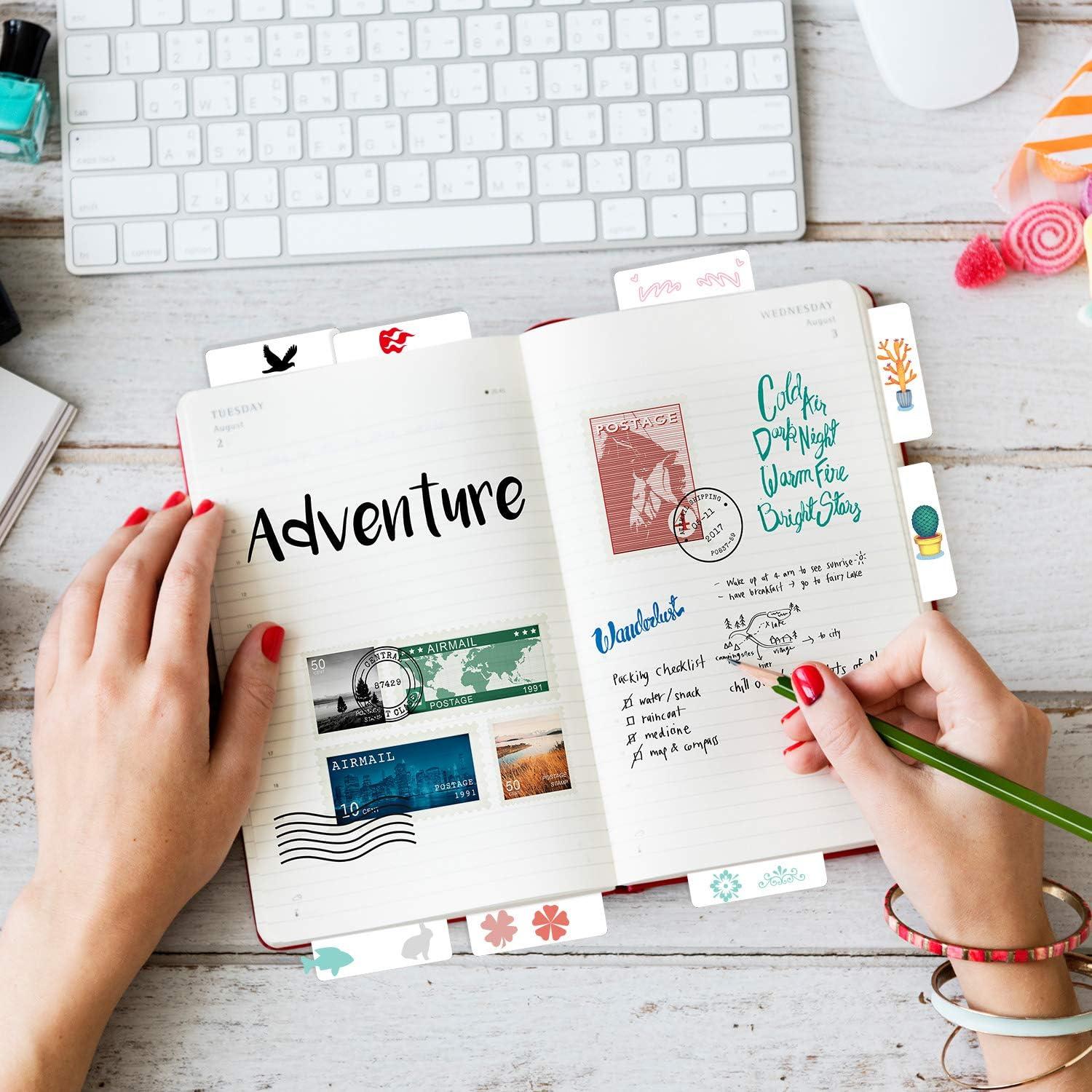 Marcadores de Páginas Adhesivos Outus 4x5 cm 400 Piezas