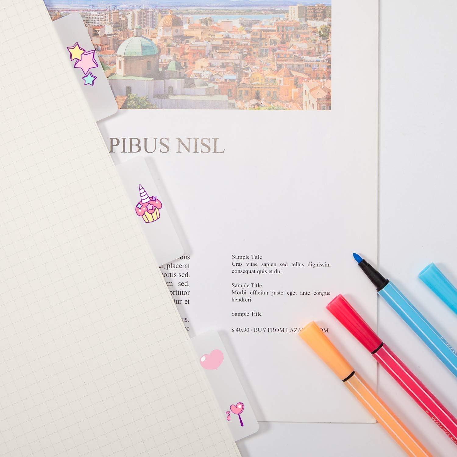 Marcadores de Páginas Adhesivos Outus 4x5 cm 400 Piezas