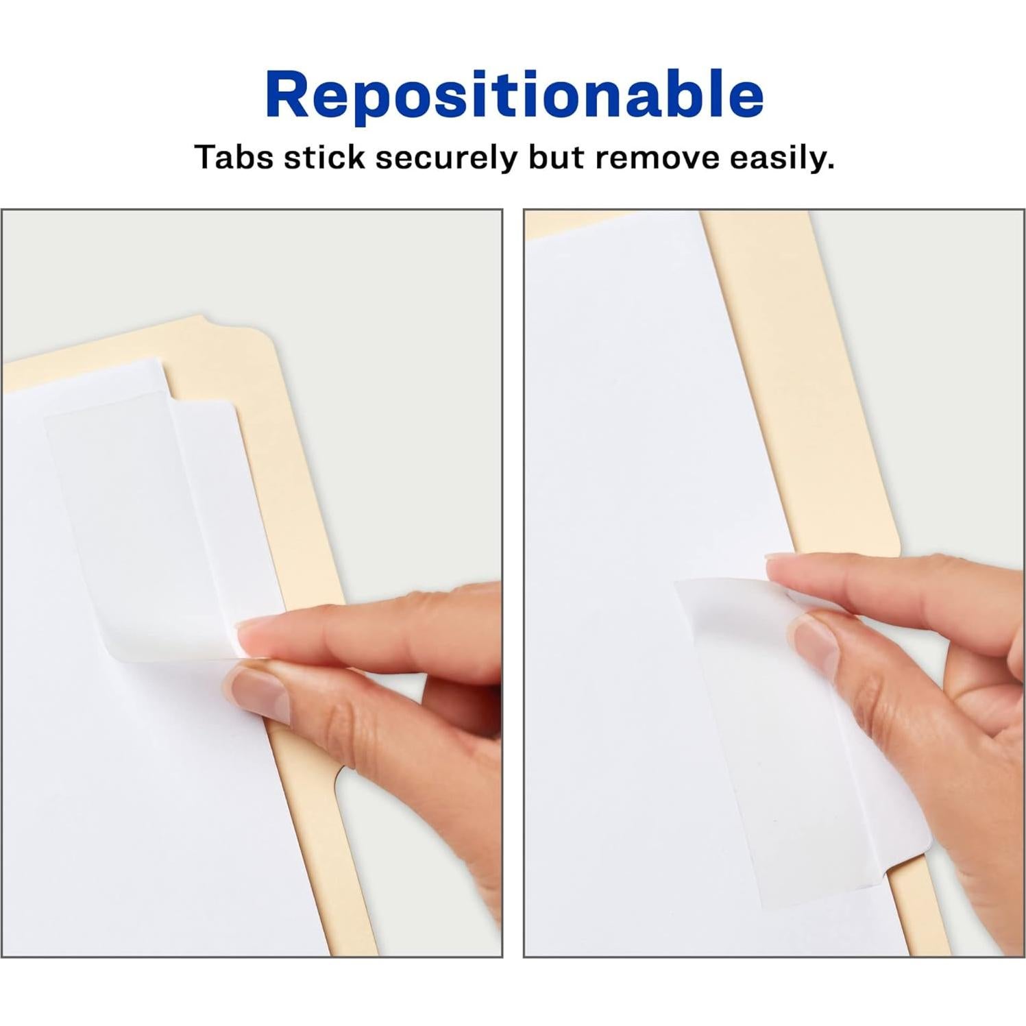 Etiquetas de Archivo Avery 24 Unidades 7.62x3.81 cm Blancas