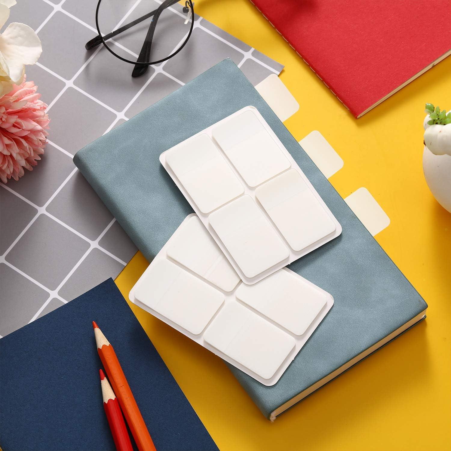 Marcadores de Página Adhesivos Outus 400 Piezas 4.1x2.5cm Blanco