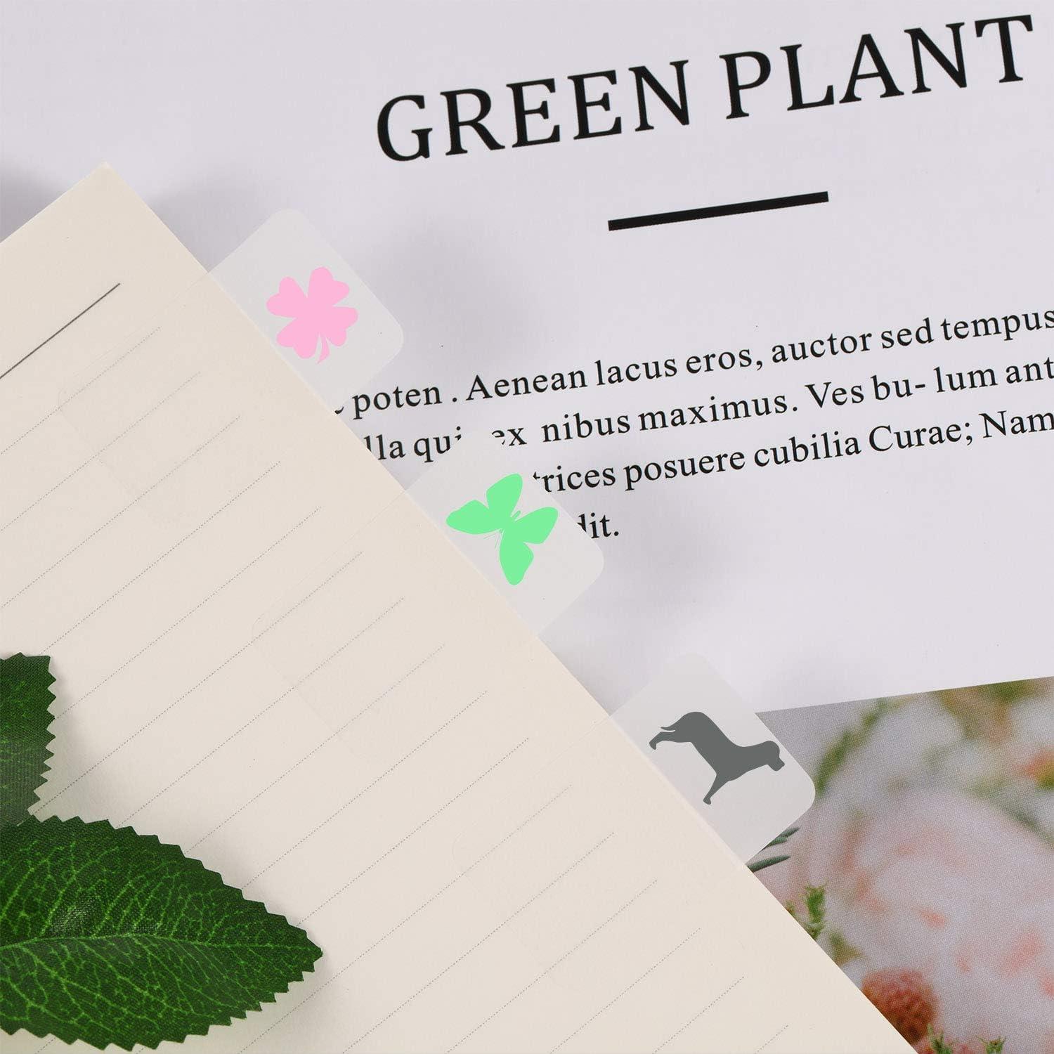 Marcadores de Página Adhesivos Outus 400 Piezas 4.1x2.5cm Blanco