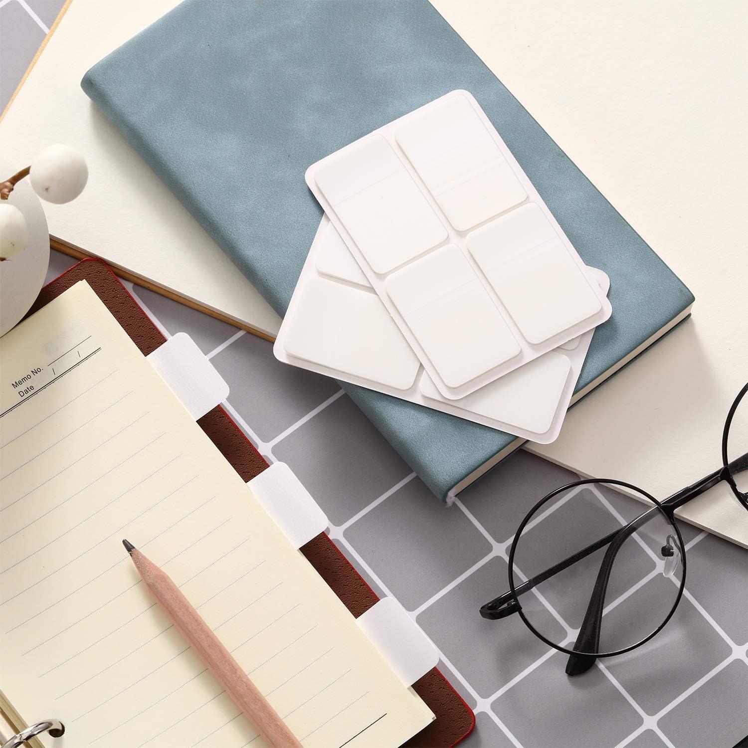 Marcadores de Página Adhesivos Outus 400 Piezas 4.1x2.5cm Blanco