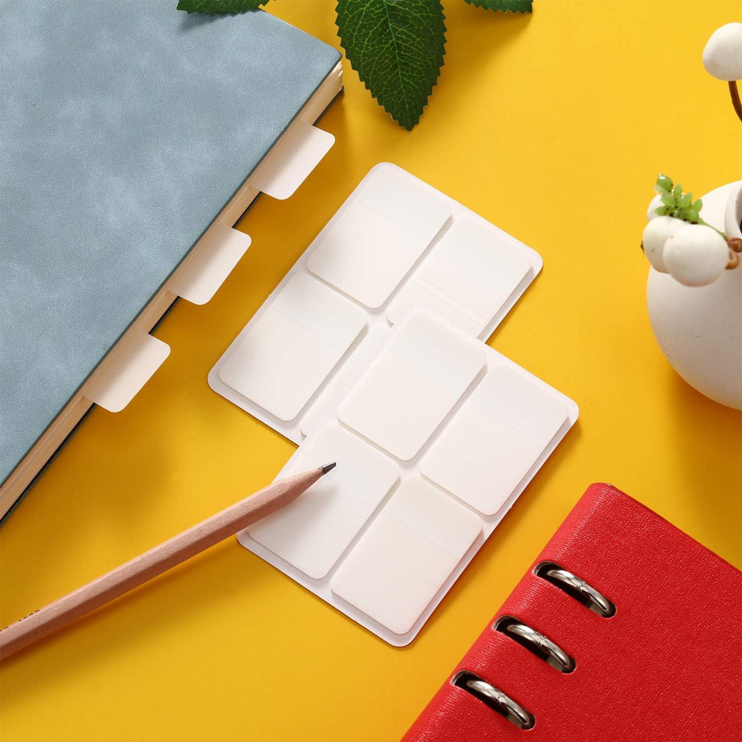 Marcadores de Página Adhesivos Outus 400 Piezas 4.1x2.5cm Blanco