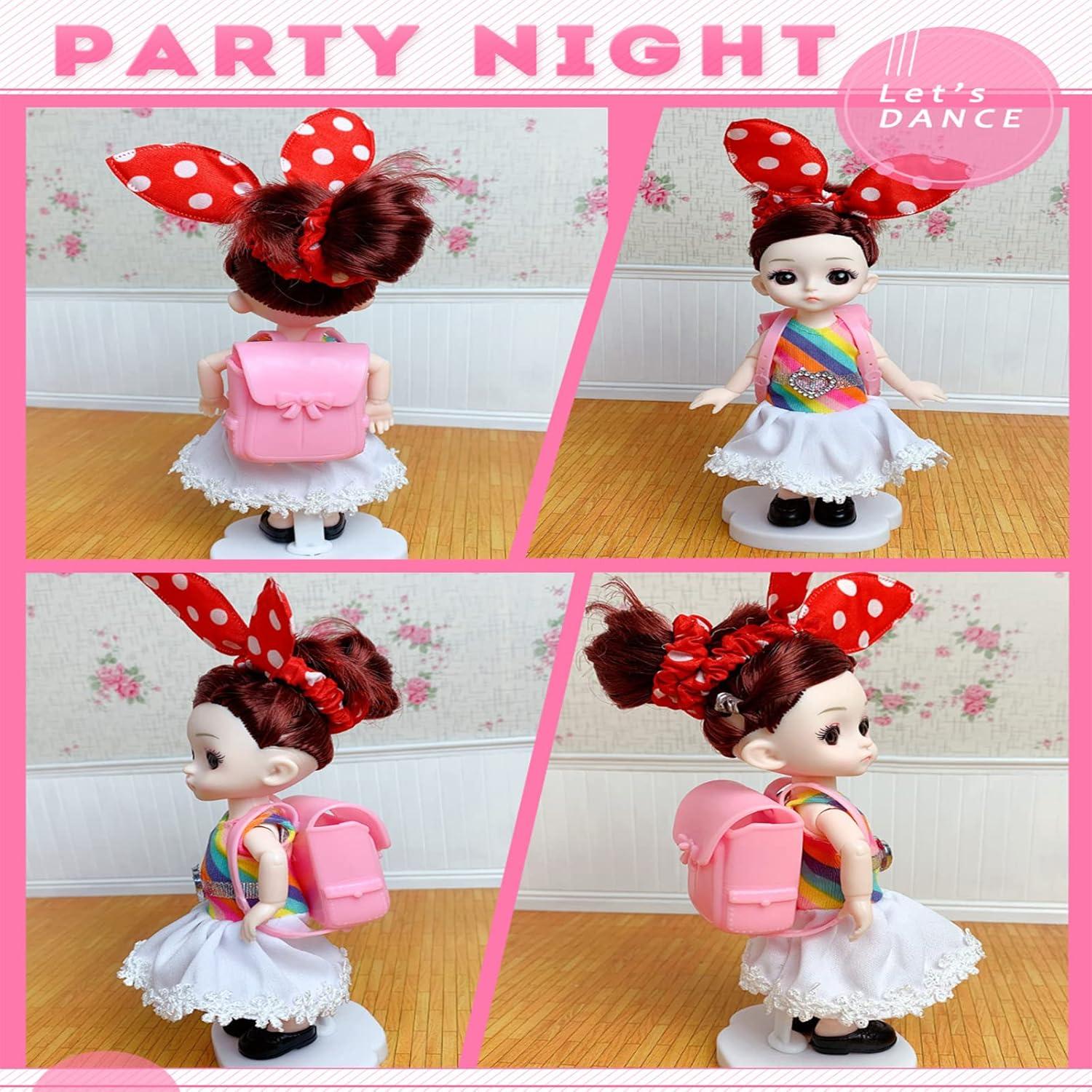 SOTOGO 21 Piezas Accesorios Escuela Muñecas 29.21 cm