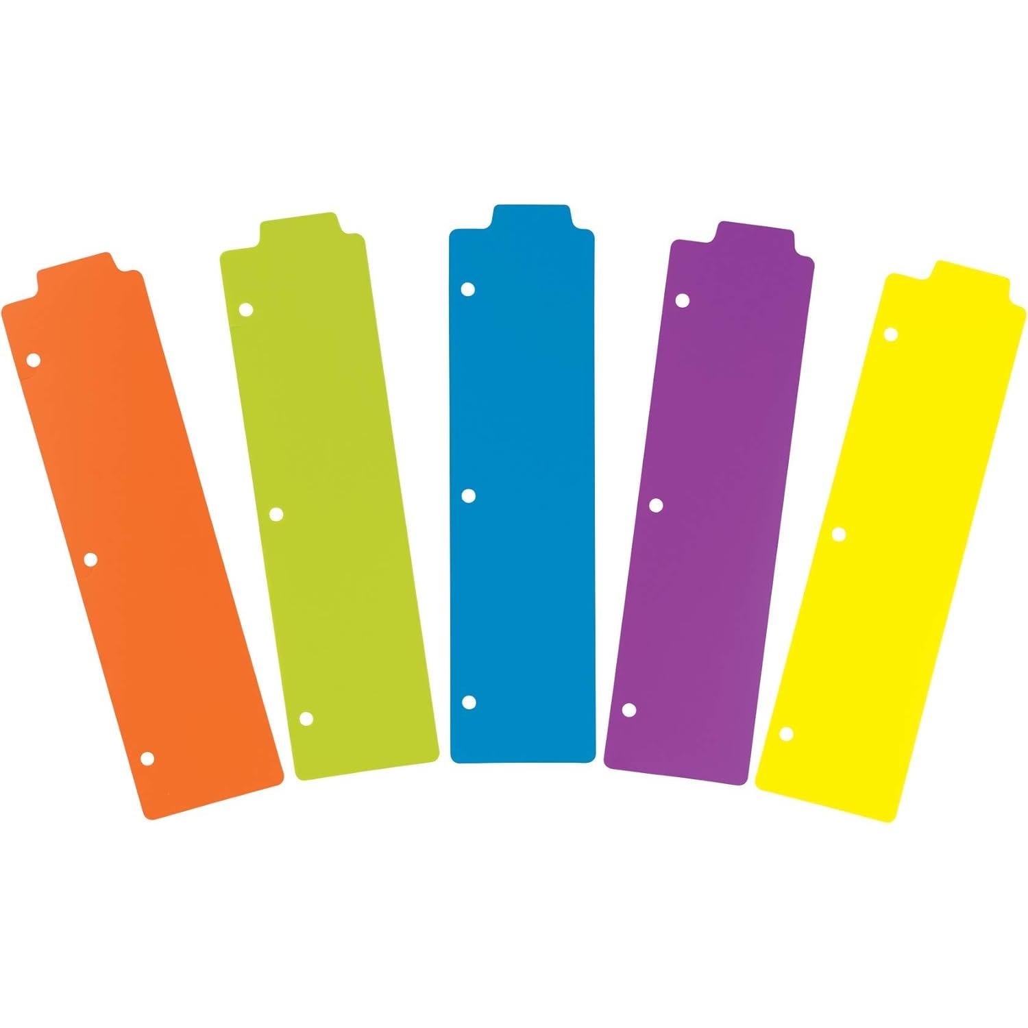 Separadores de Marcador Plástico Avery 5 Pestañas Multicolor