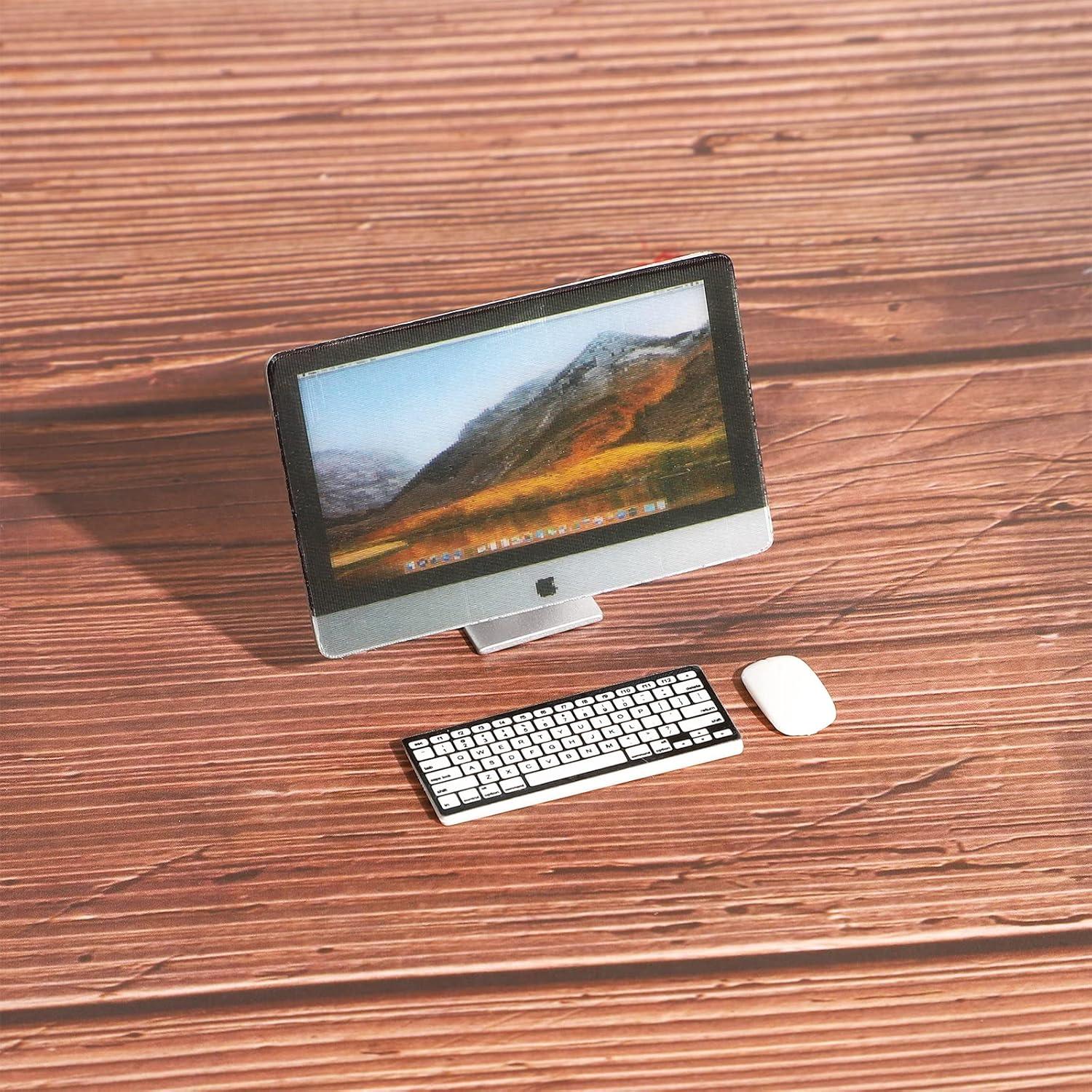 SOTOGO 46 Piezas Accesorios Escuela Casa Muñecas Miniatura