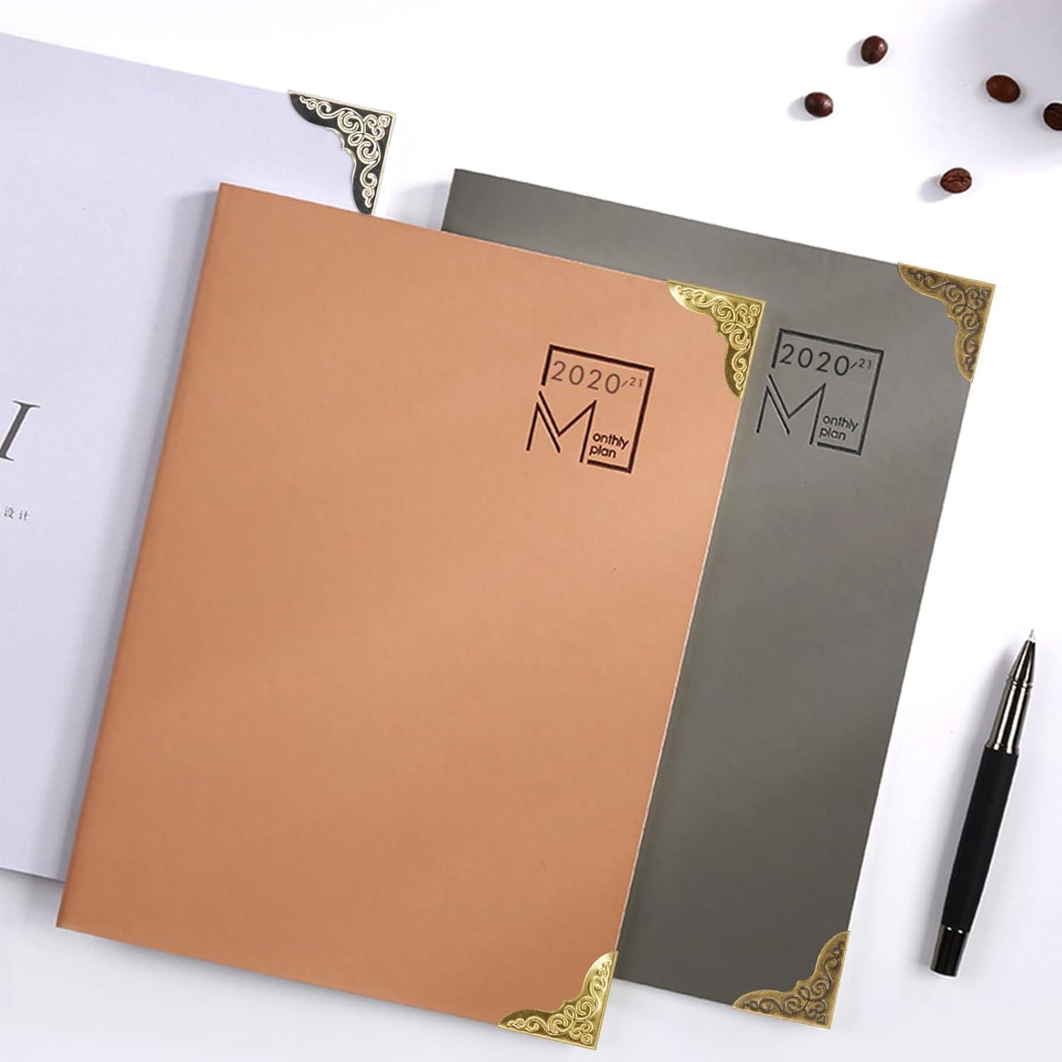 Esquinas de Libro de Metal CATOSUM 80 Pcs Decorativas