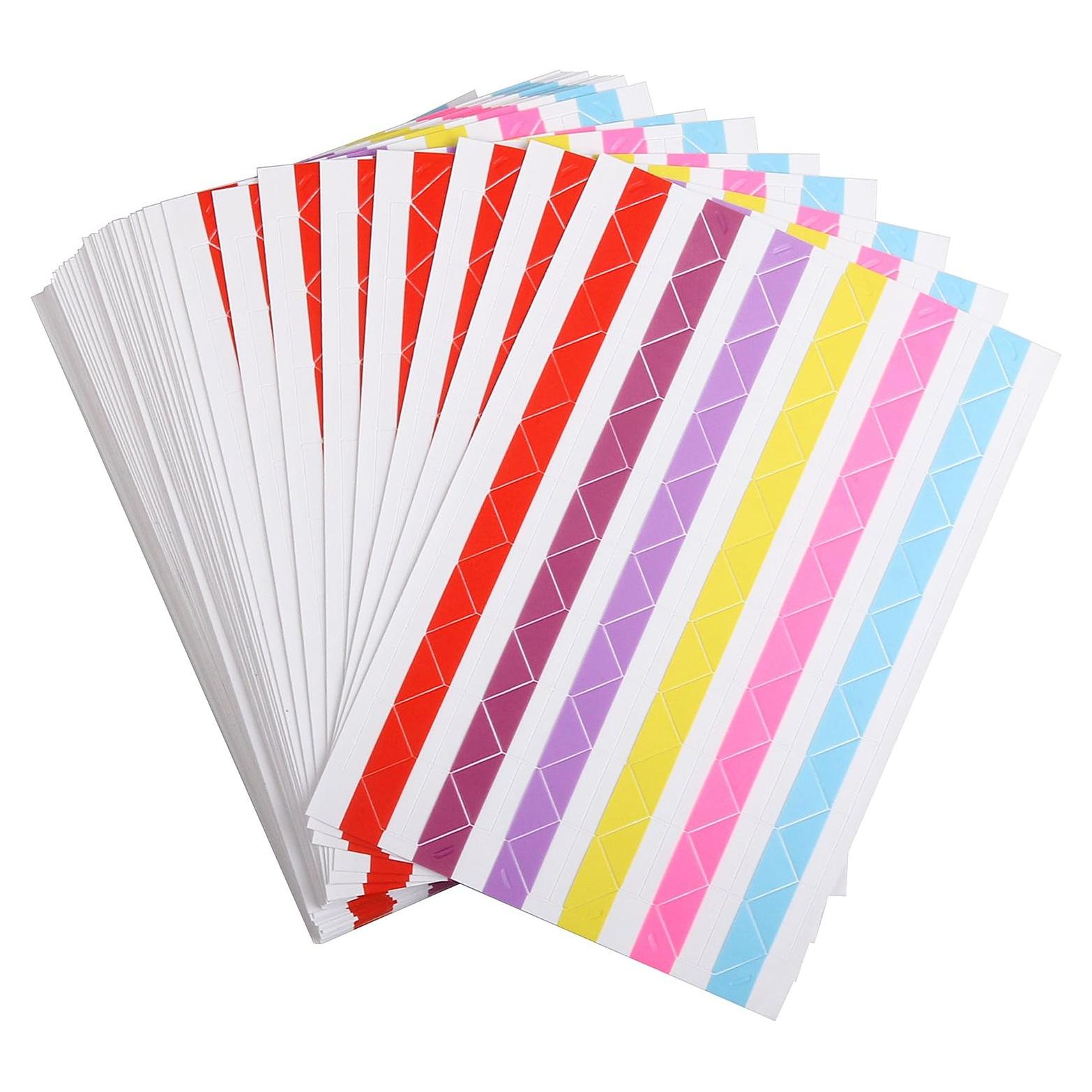 Esquinas de Foto Autoadhesivas ADVcer 5100 Piezas 6 Colores