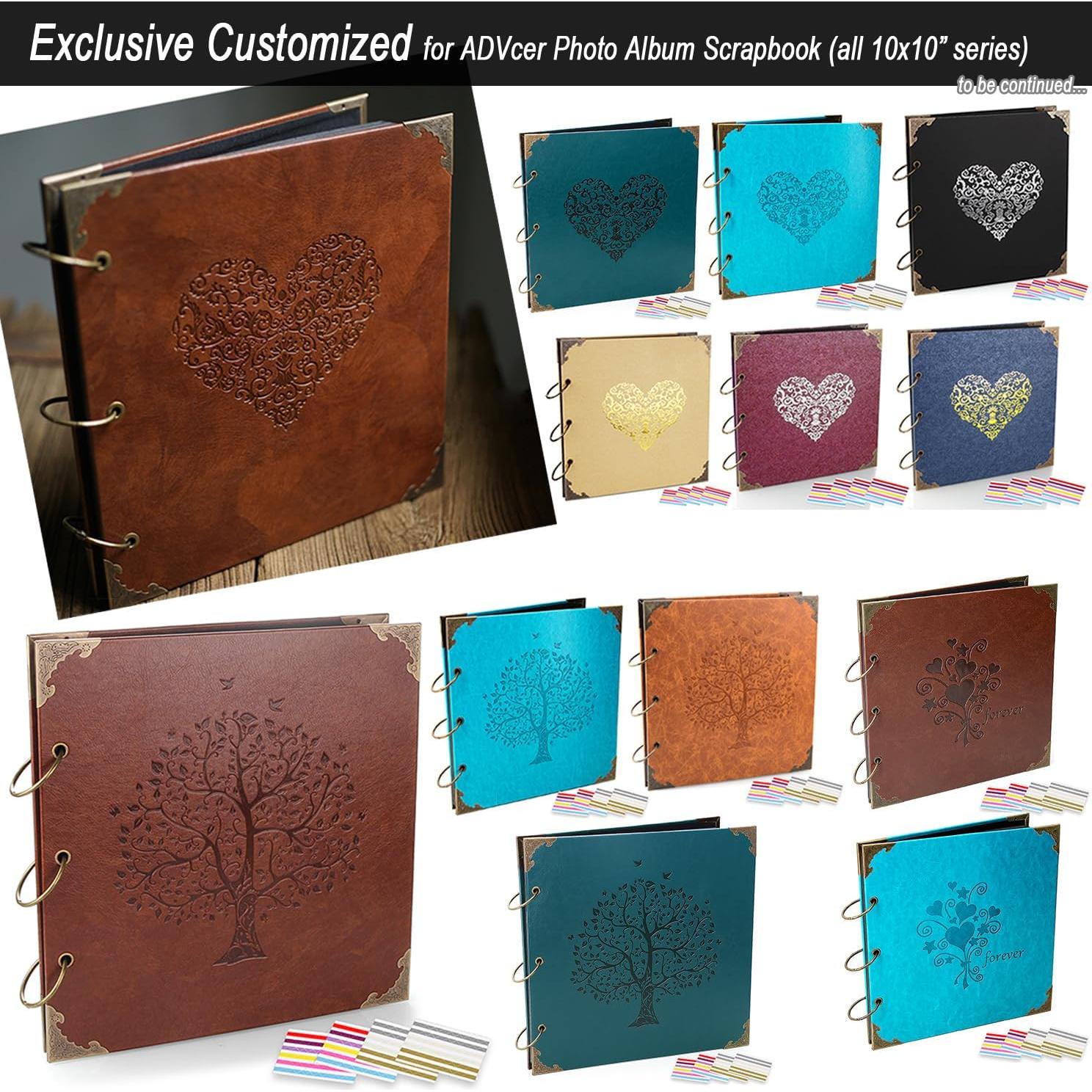 Esquinas de Foto Autoadhesivas ADVcer 5100 Piezas 6 Colores