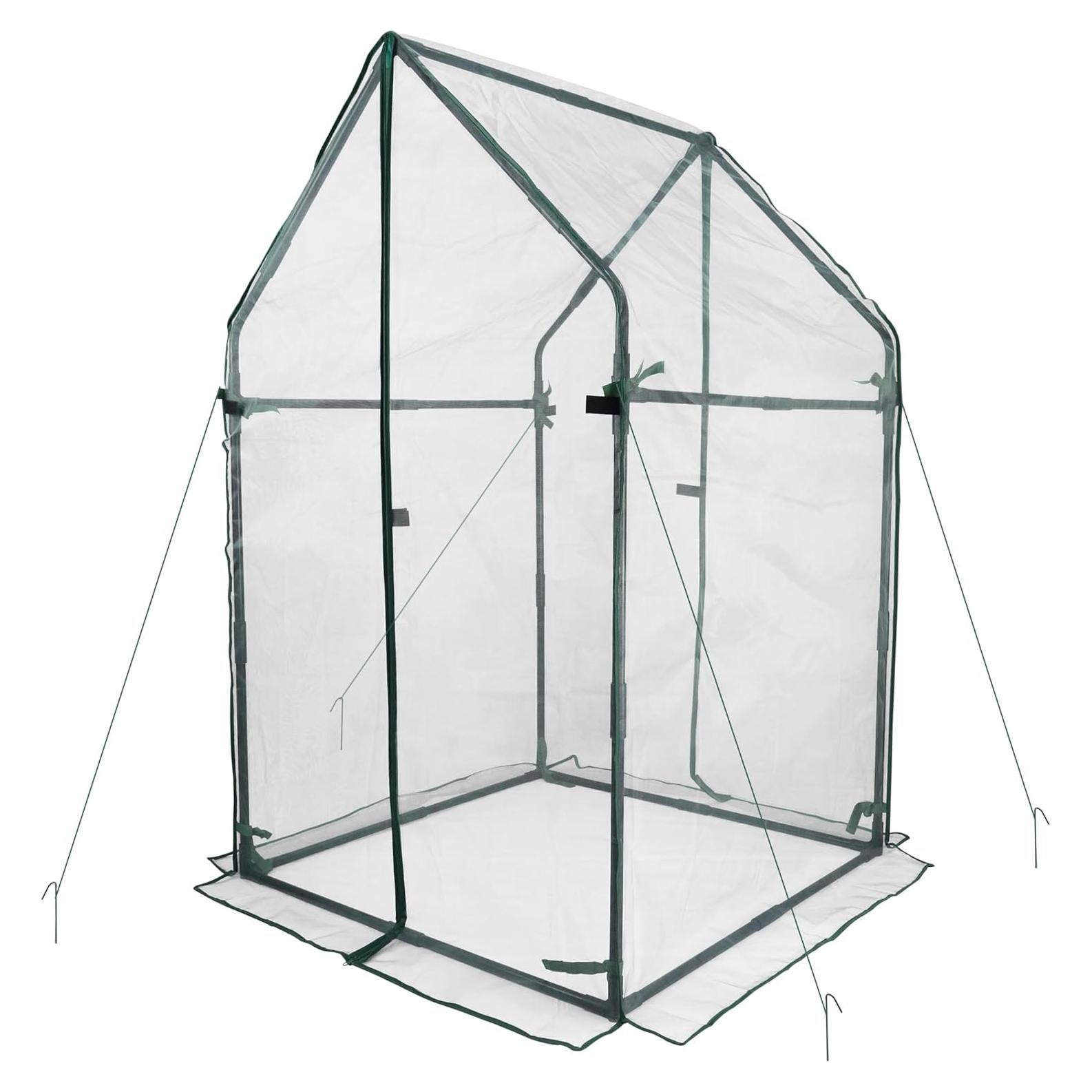 Invernadero Mini Gardzen Portátil 91.4x91.4x151.1 cm con Malla